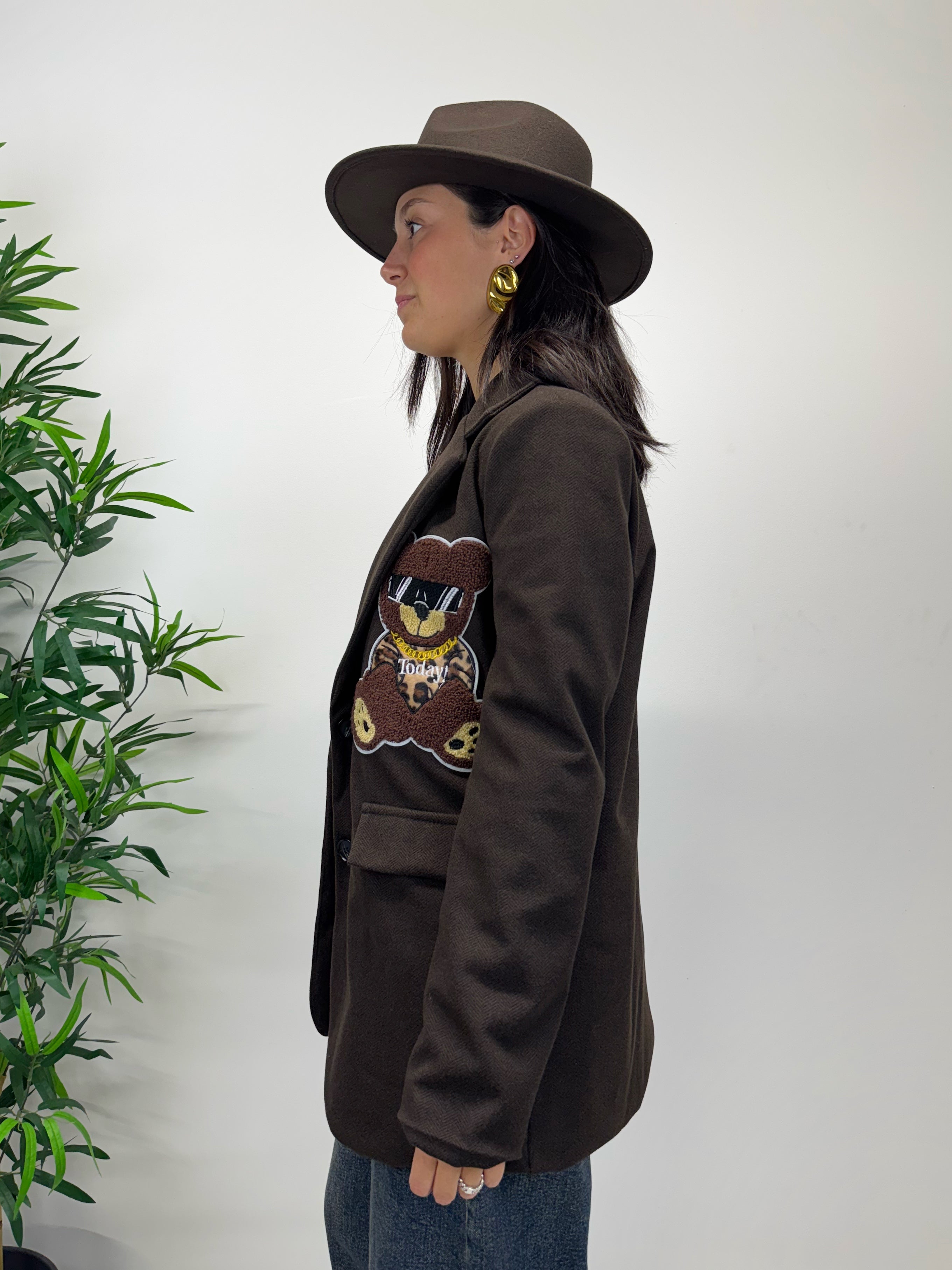 Giacca spigata TEDDY +colori