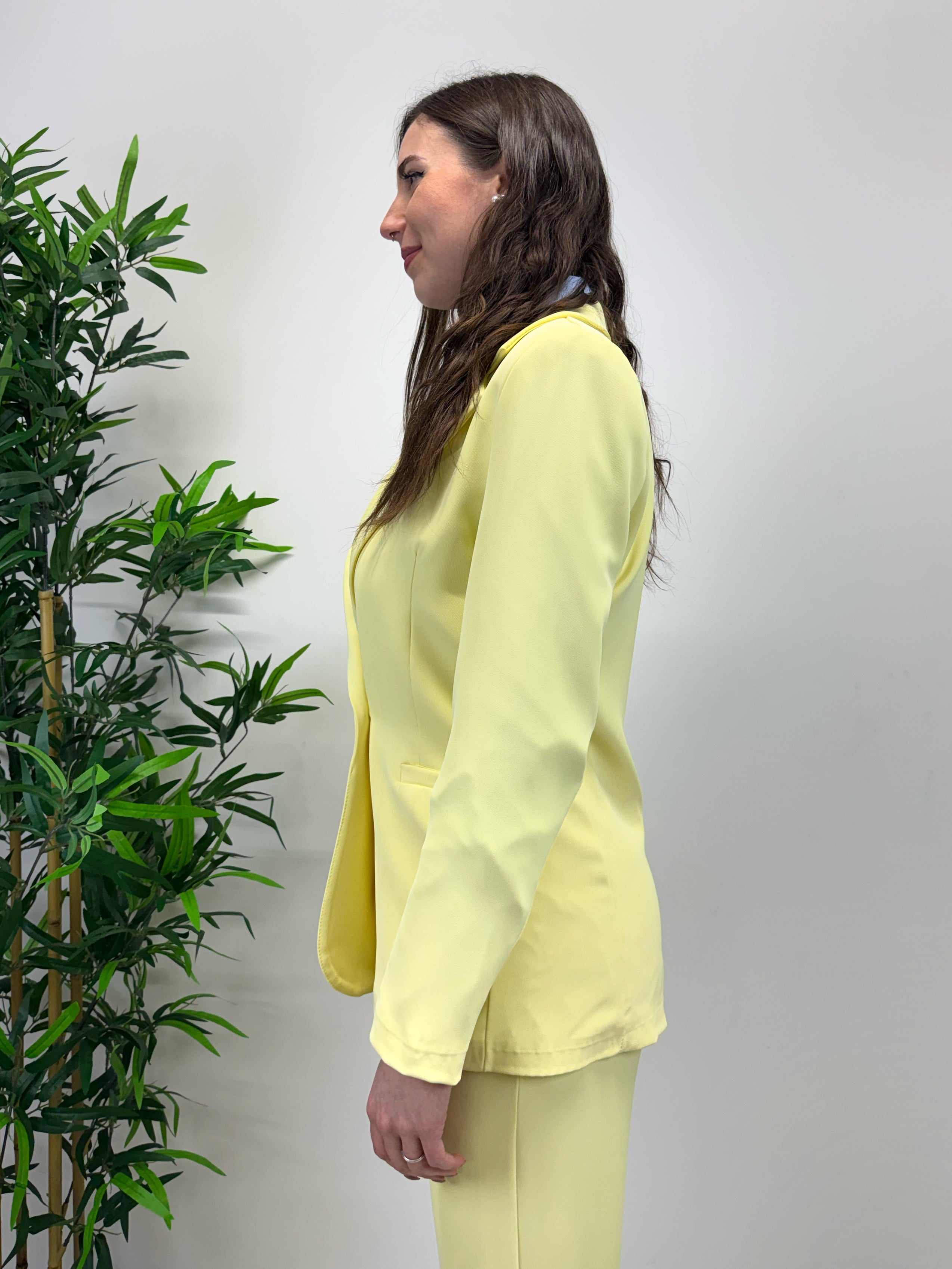 Tailleur SOPHIE giallo limone
