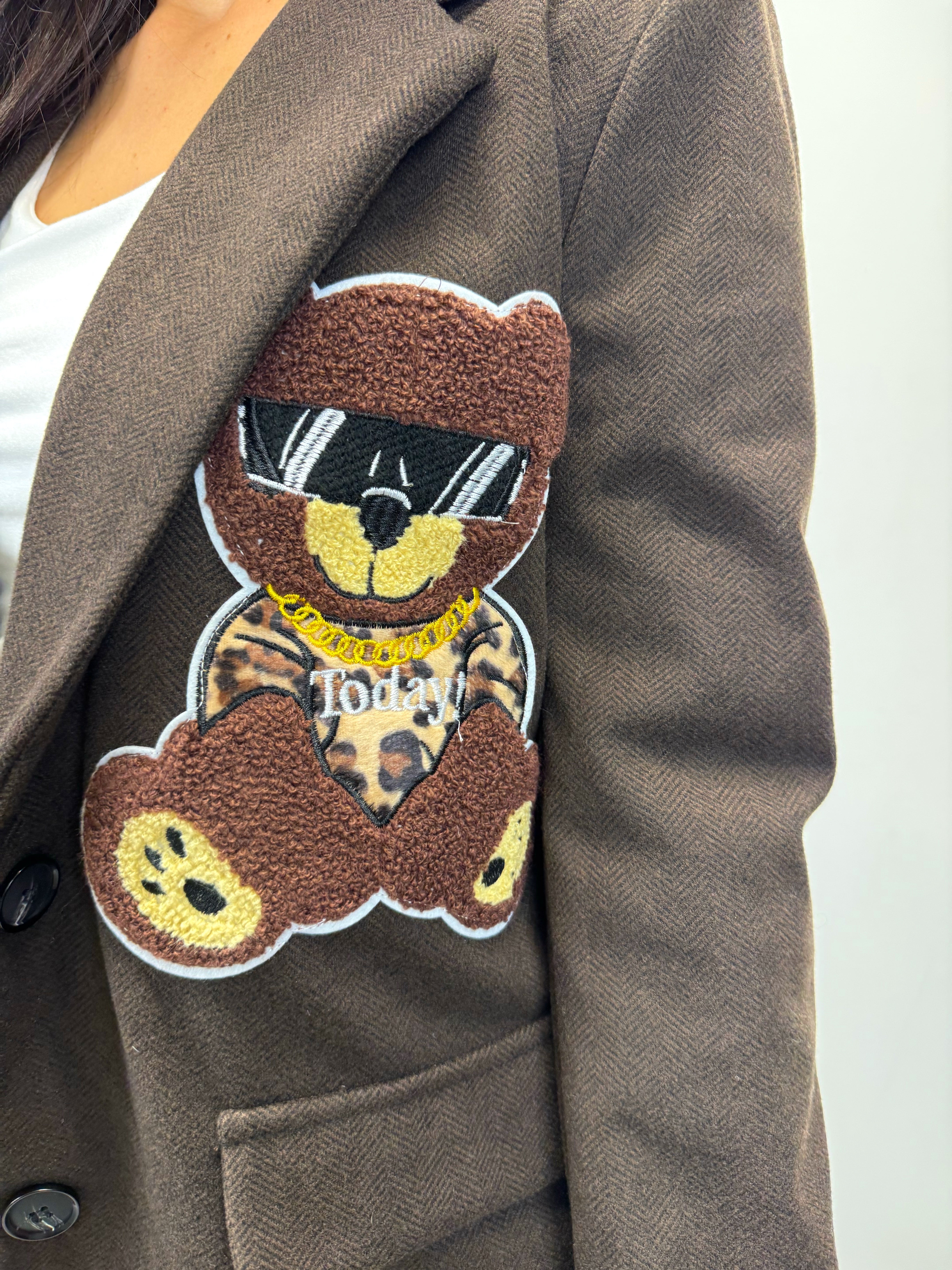 Giacca spigata TEDDY +colori