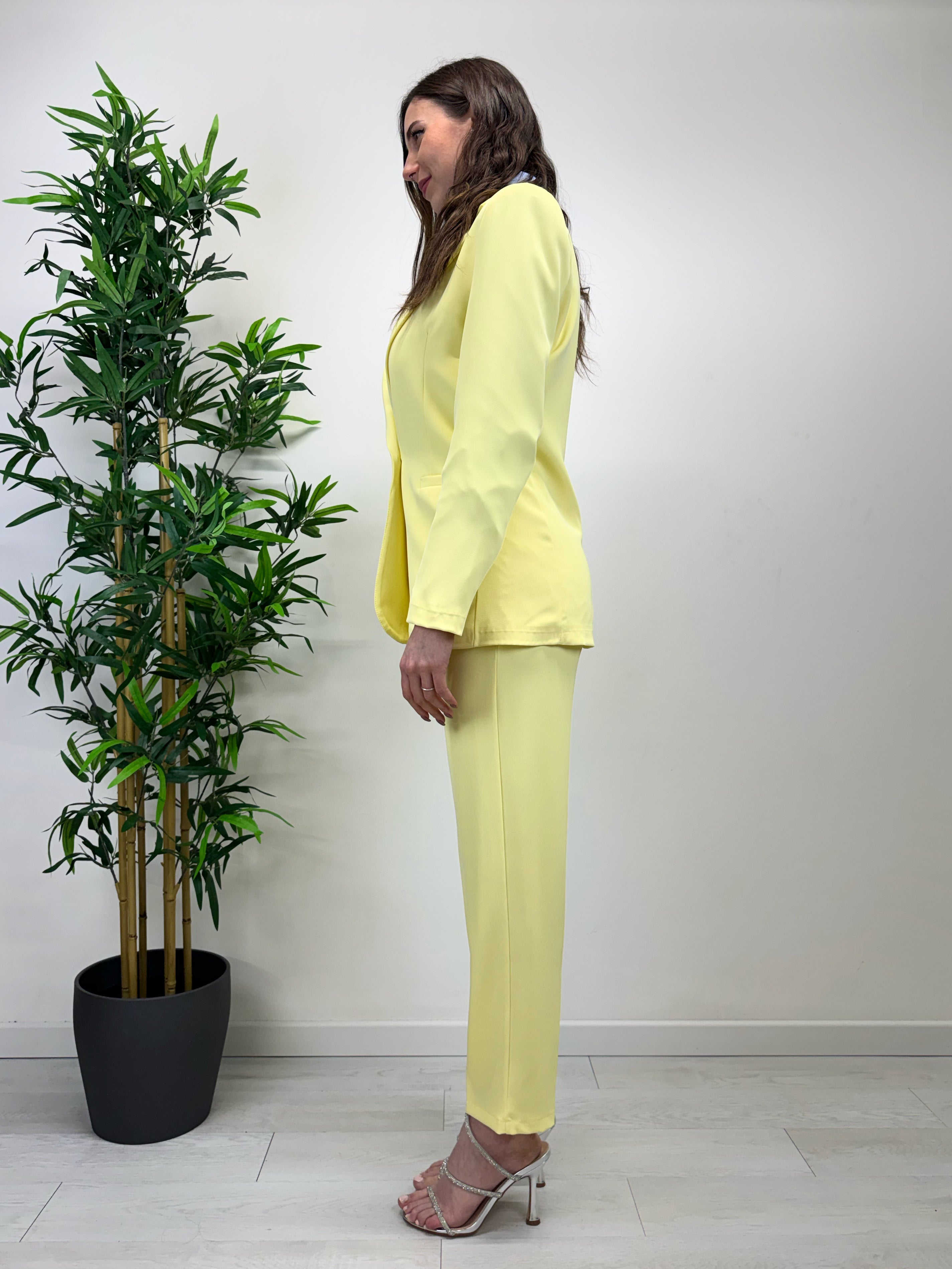 Tailleur SOPHIE giallo limone