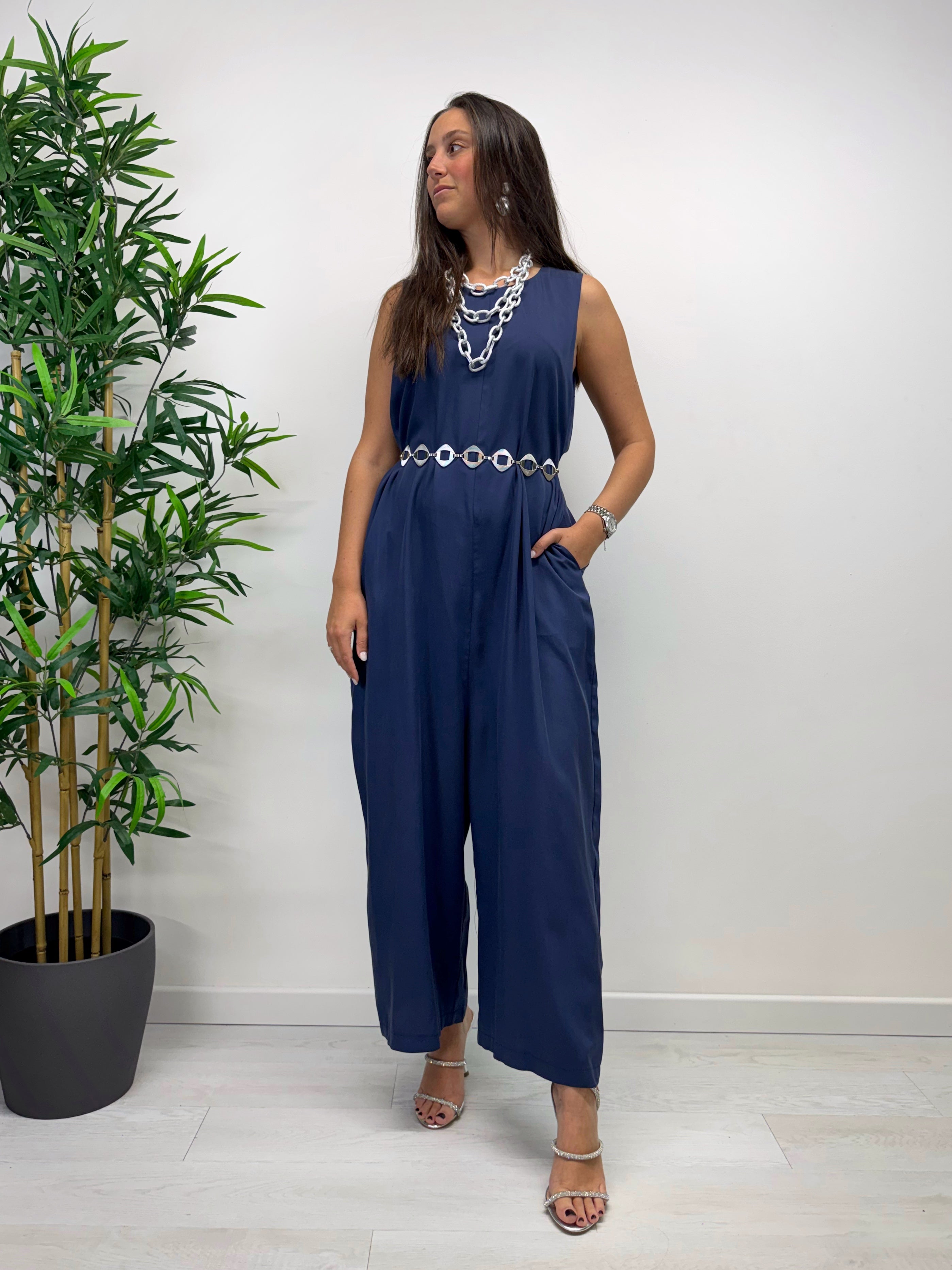 Tuta PENELOPE blu navy