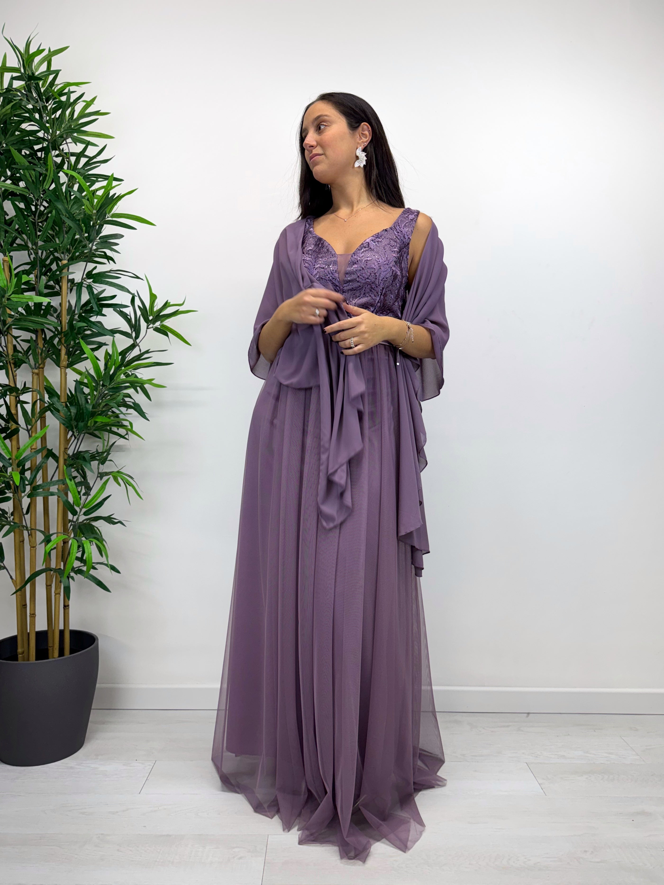 Abito ELETTRA lavanda