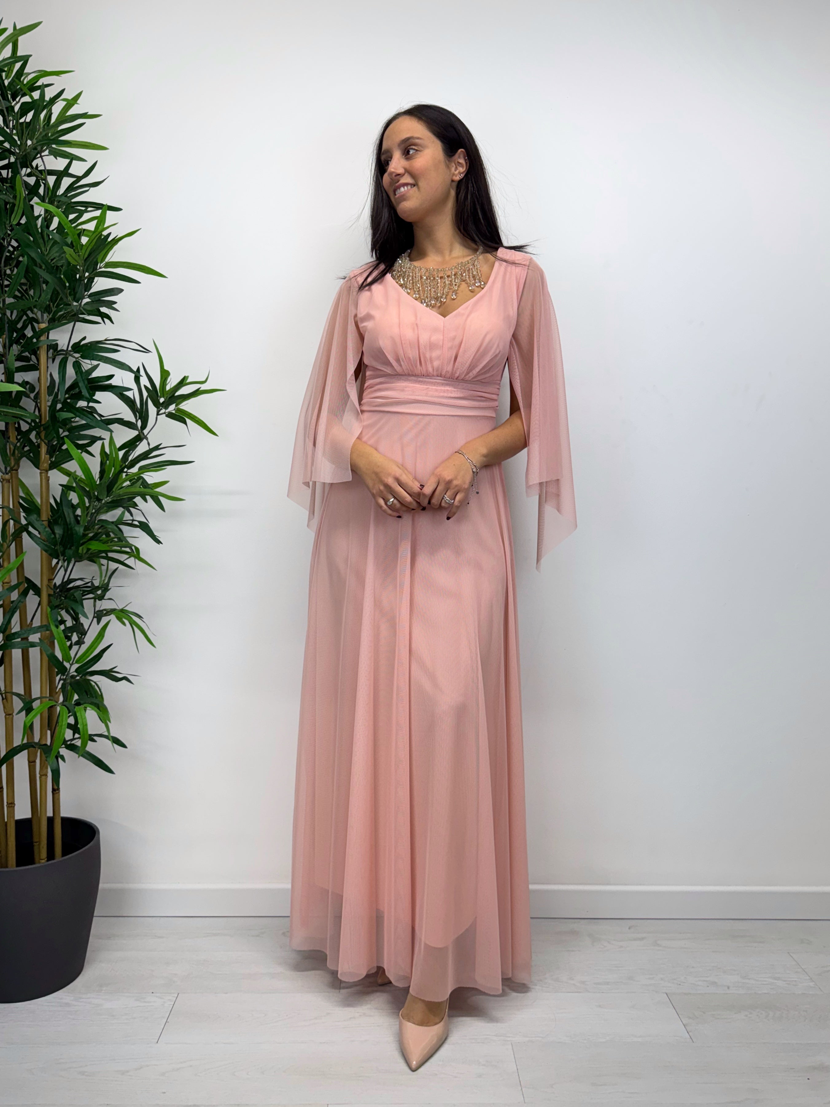 Abito ISABELLA rosa antico