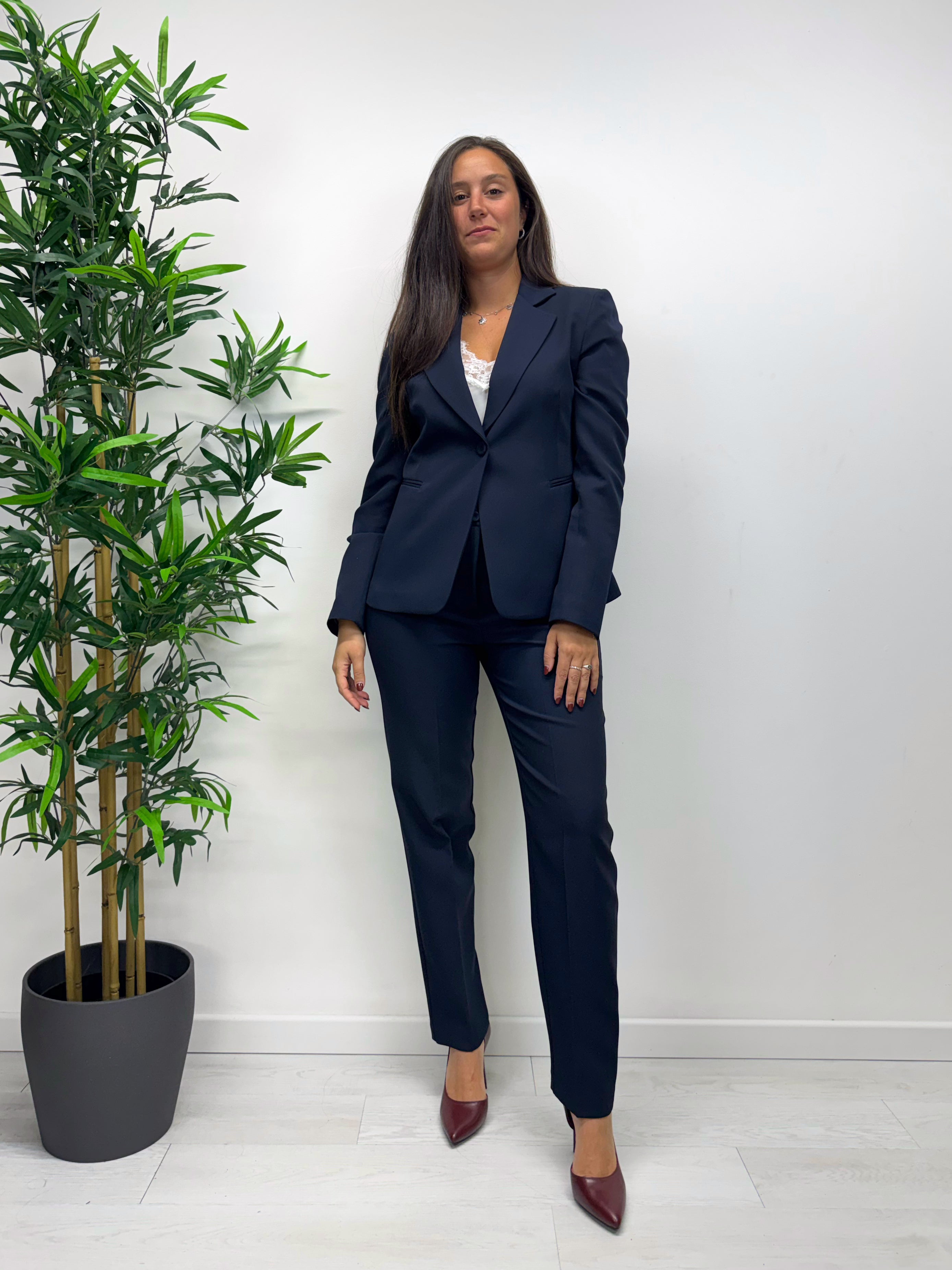 Tailleur kikisix CHRISTEL blu navy