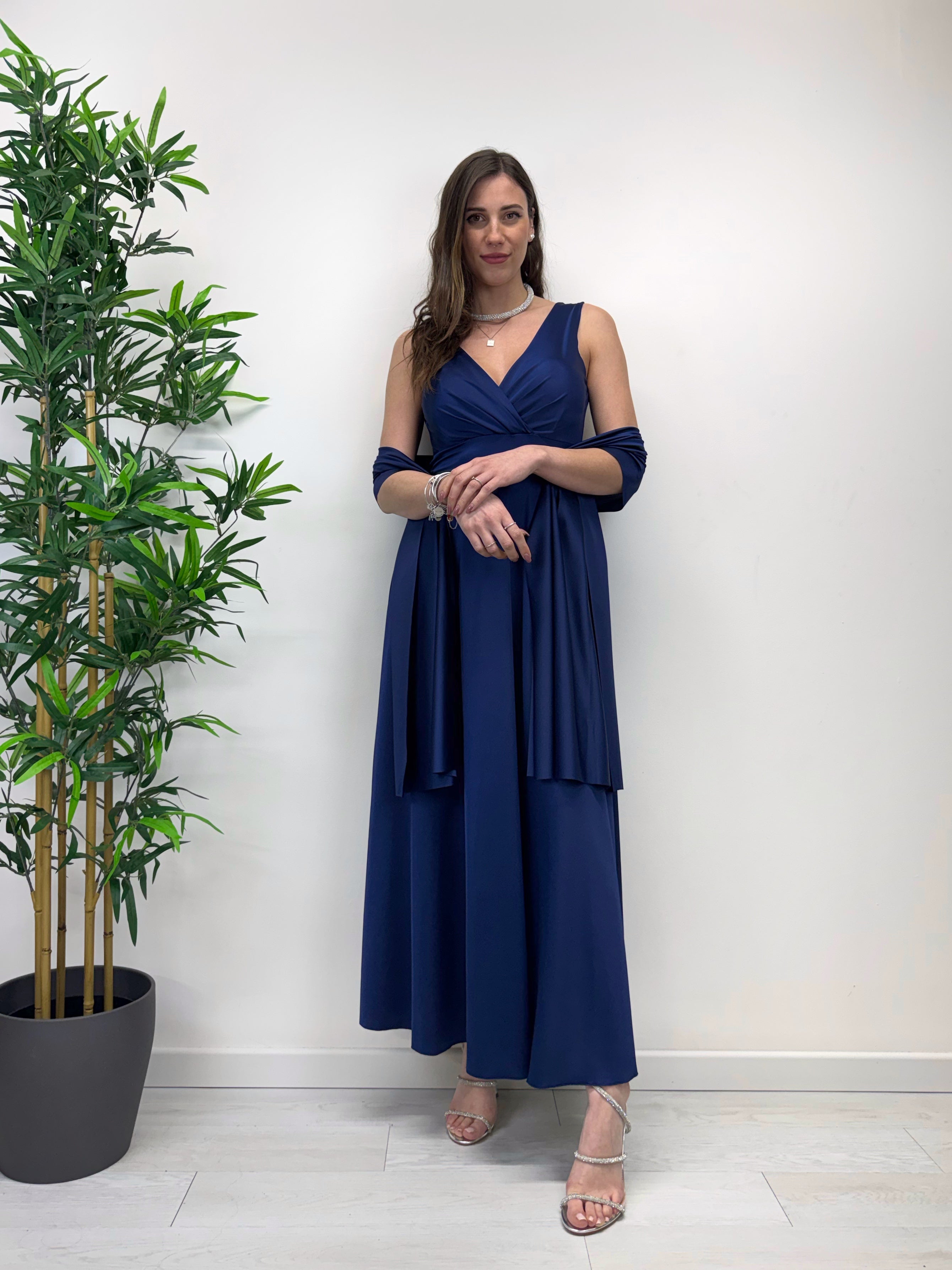 Abito DAISY blu navy