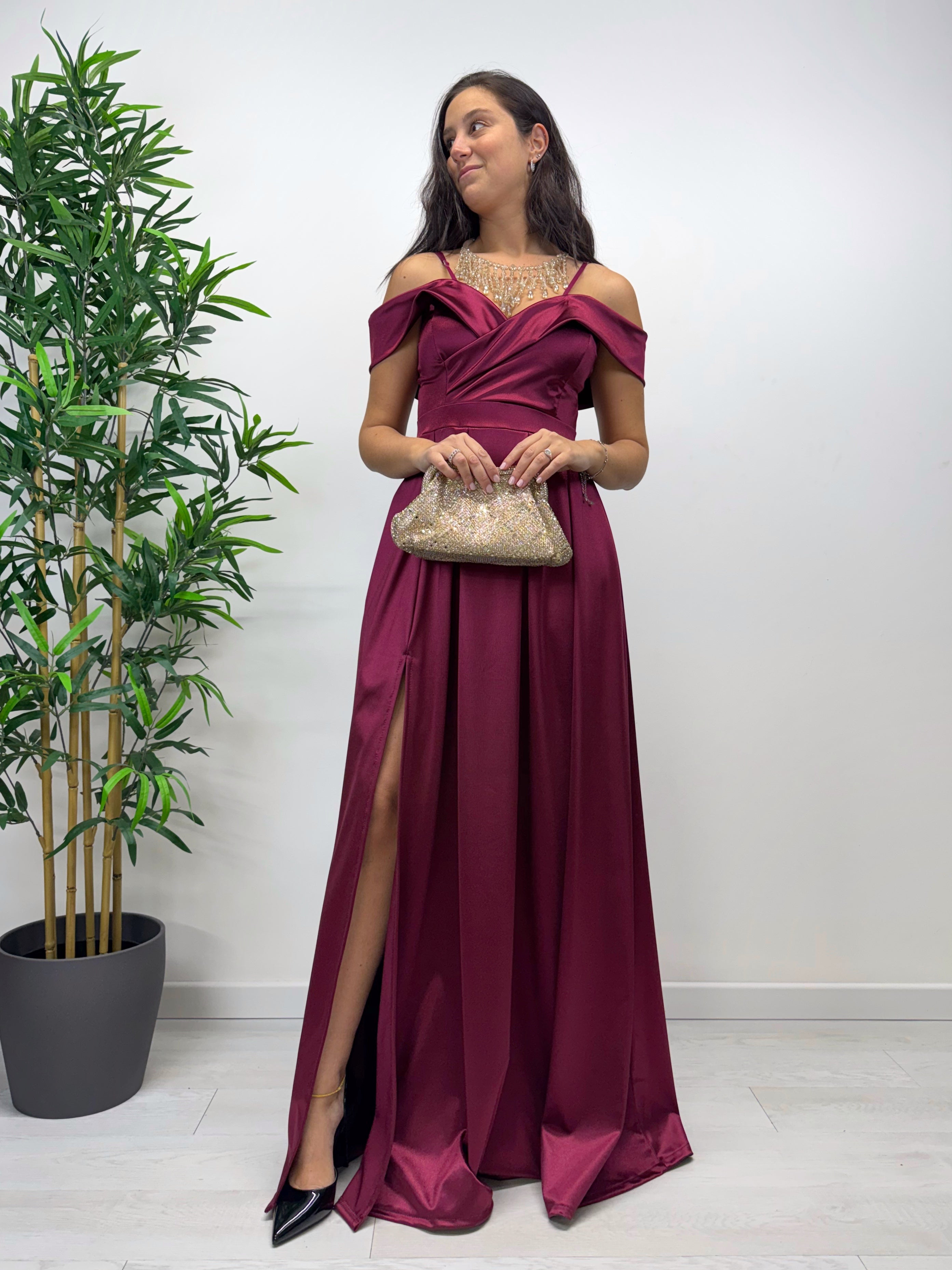 Abito ARIEL bordeaux