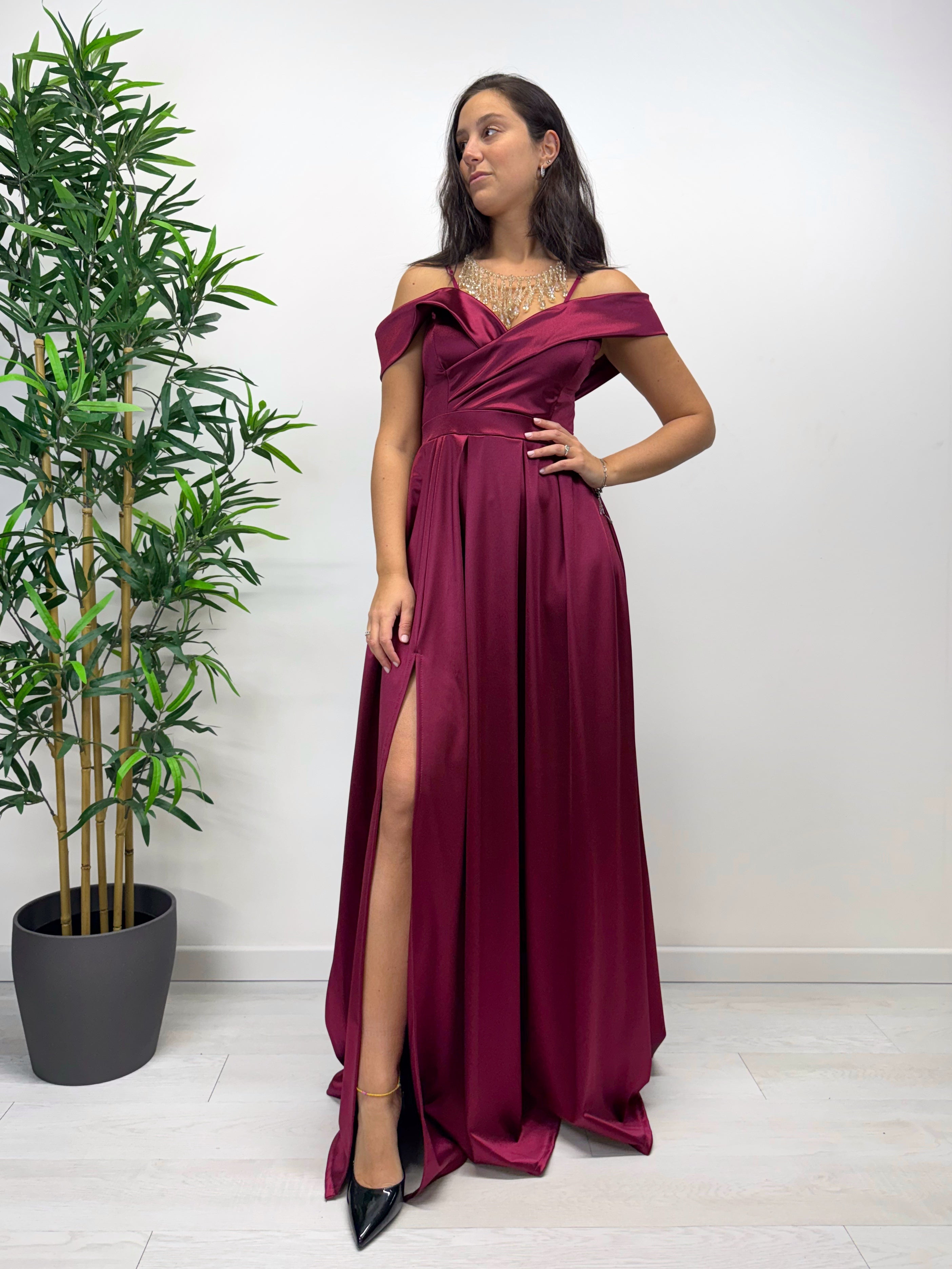 Abito ARIEL bordeaux