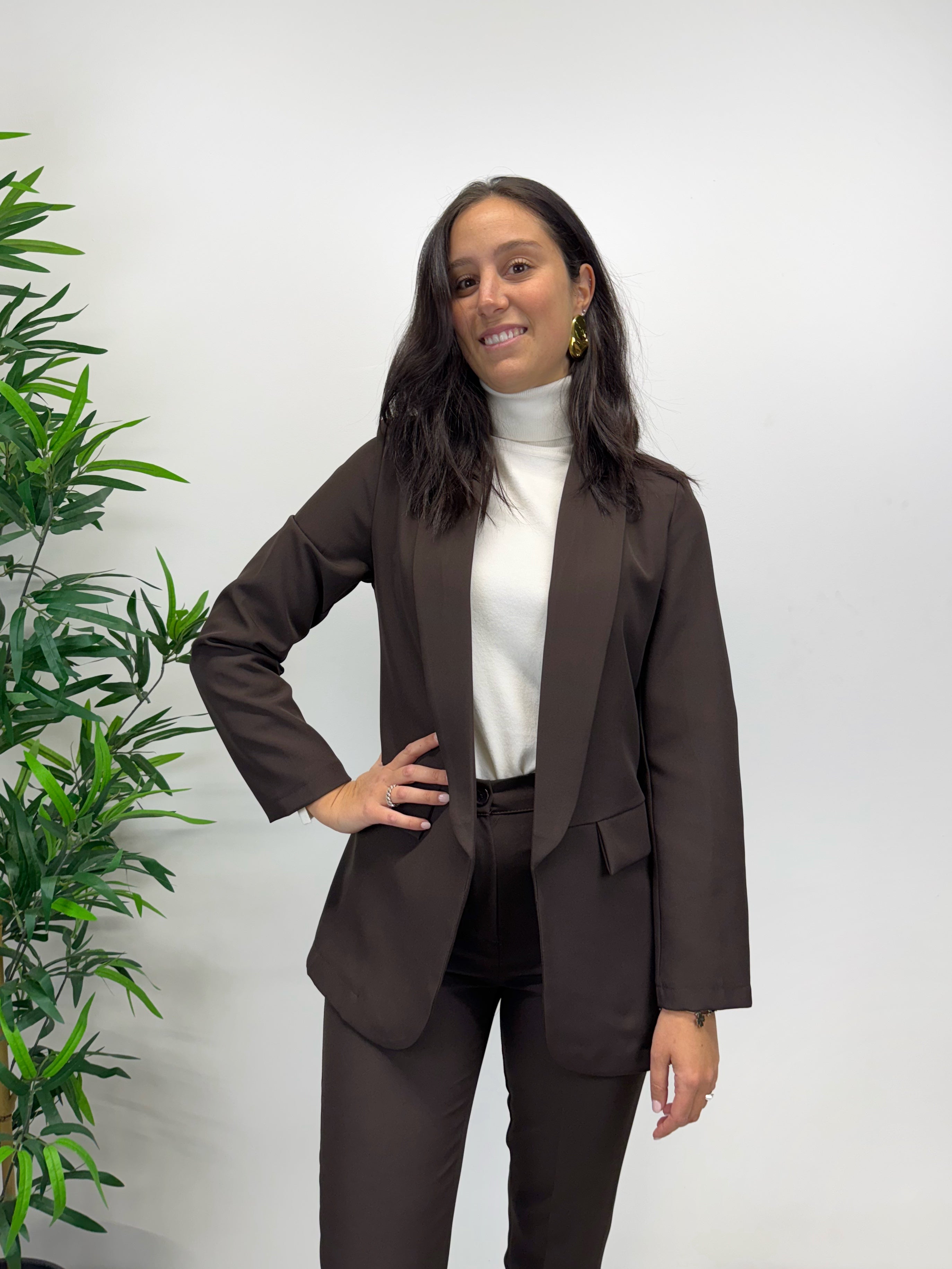 Blazer MARGARET caffè