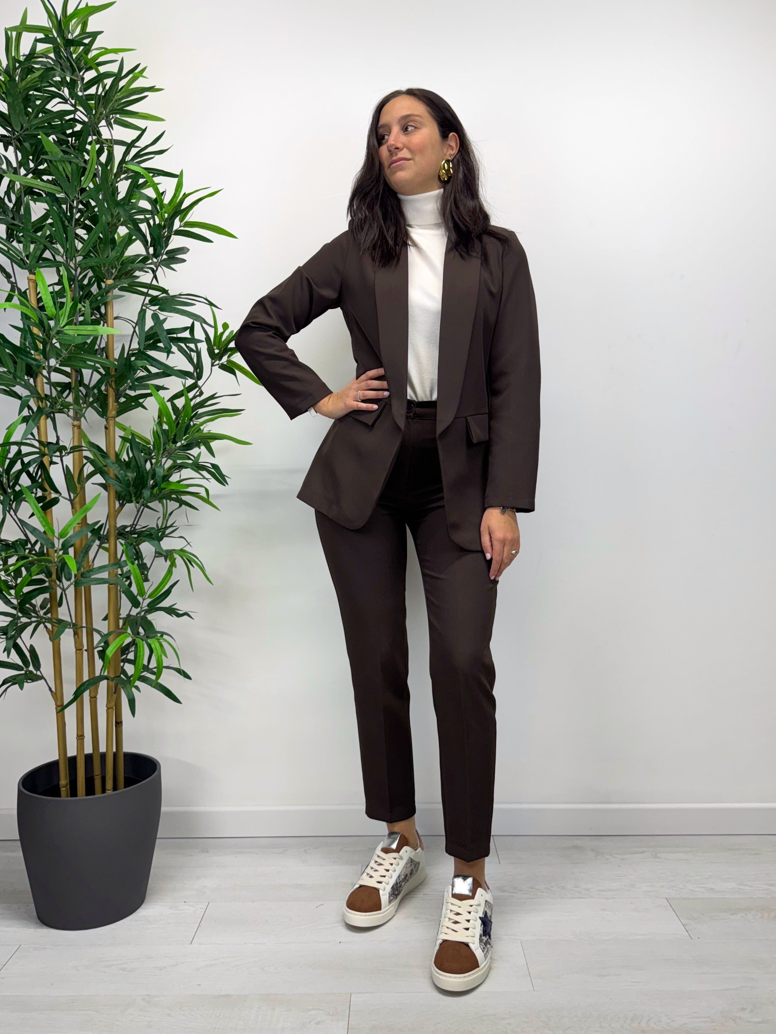 Pantaloni MARGARET caffè