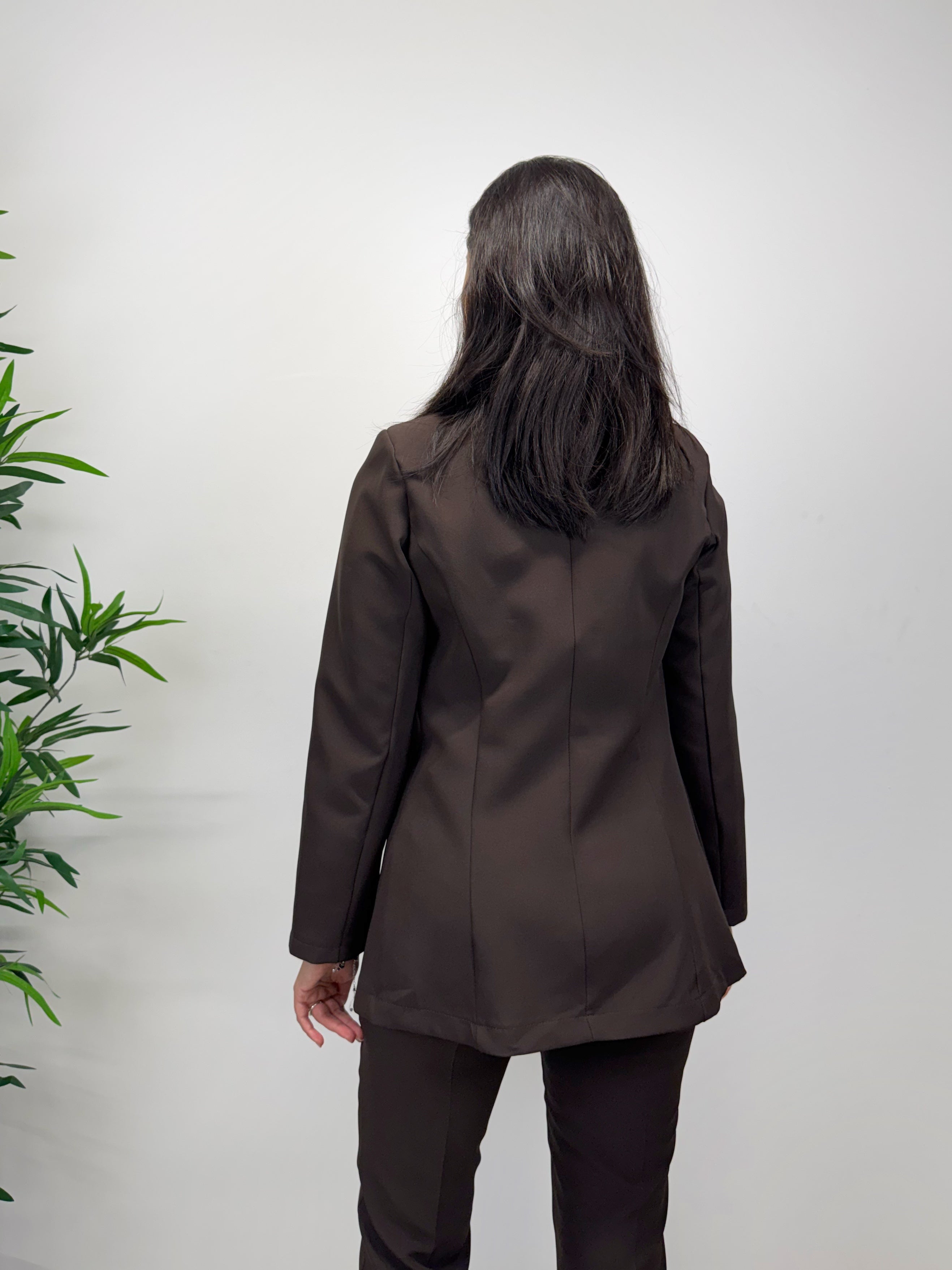 Blazer MARGARET caffè