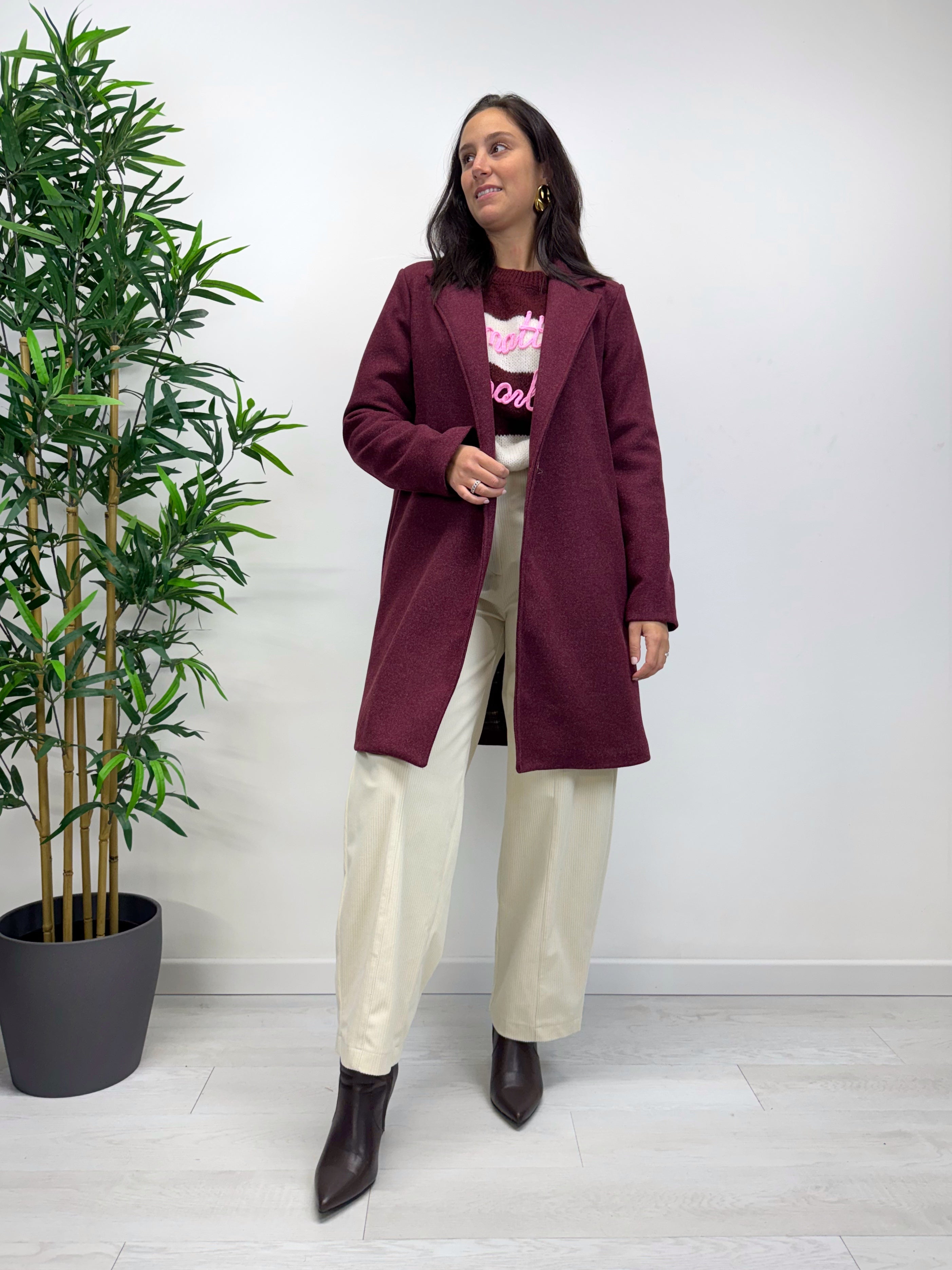 Cappotto GIORDY vino