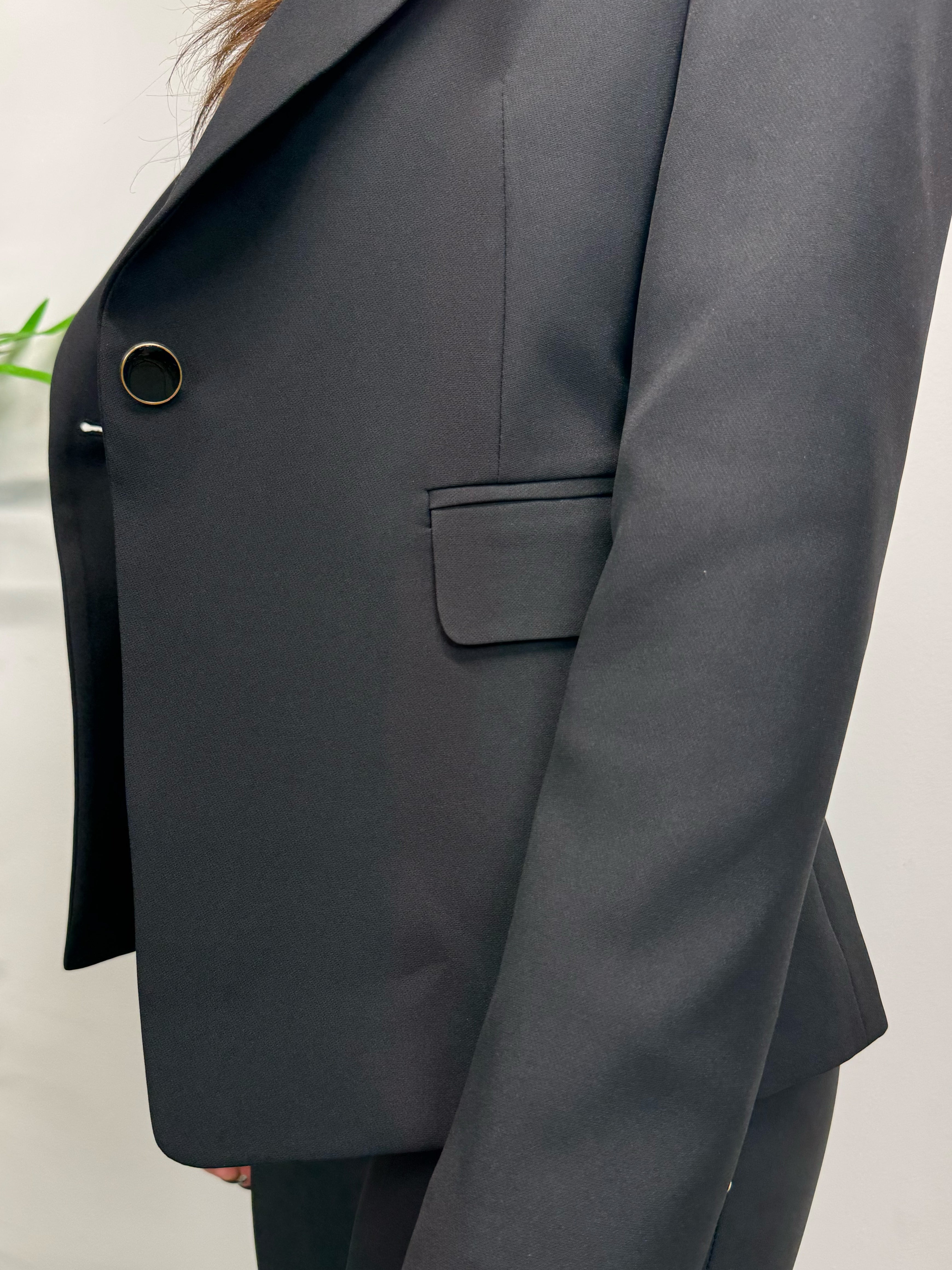Giacca slim kikisix con bottone smaltato