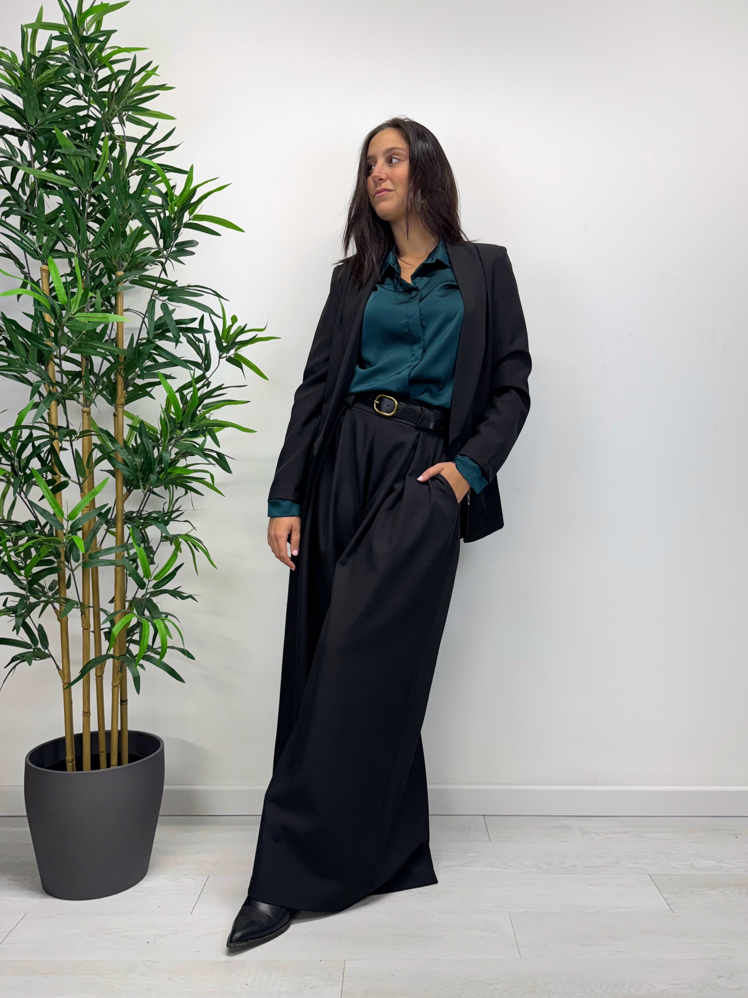 Pantaloni a palazzo ORION nero