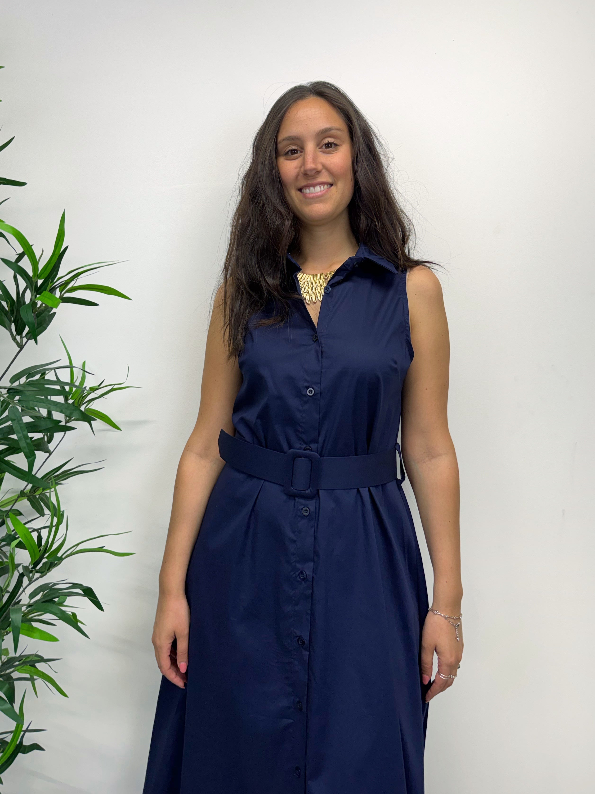 Chemisier JESSICA blu navy