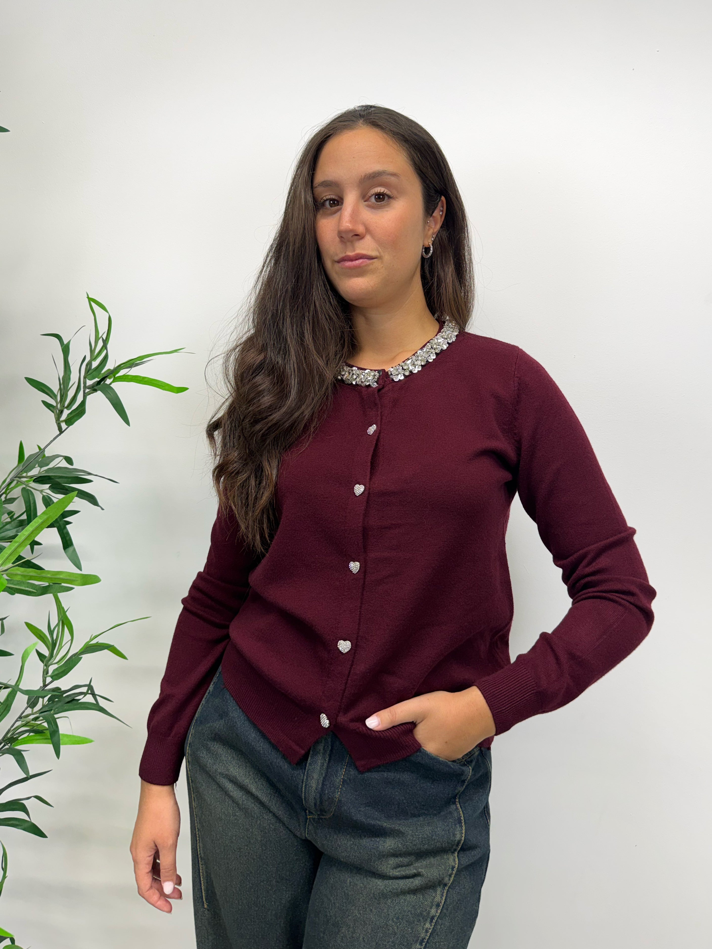 Cardigan gioiello +colori