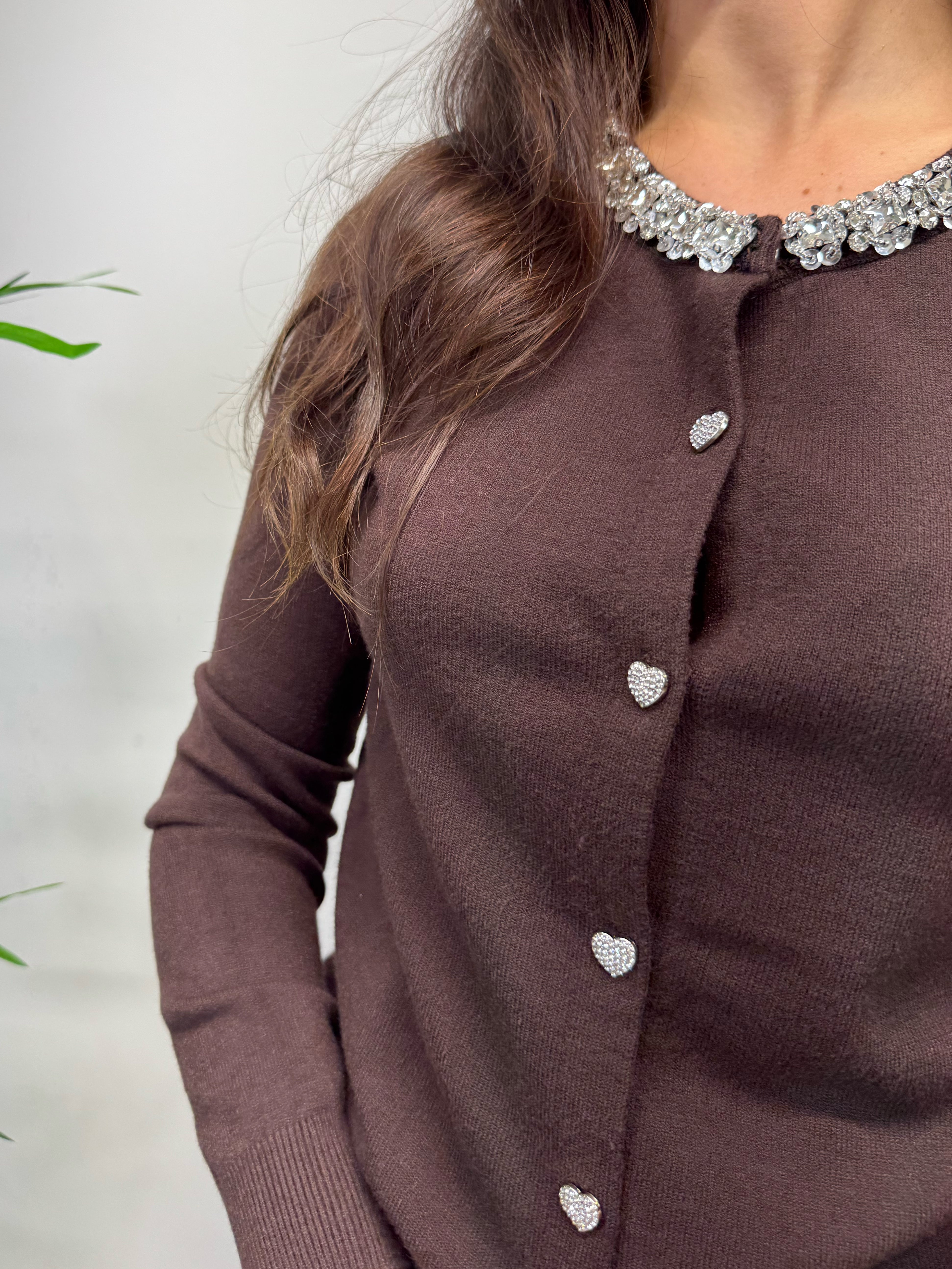 Cardigan gioiello +colori