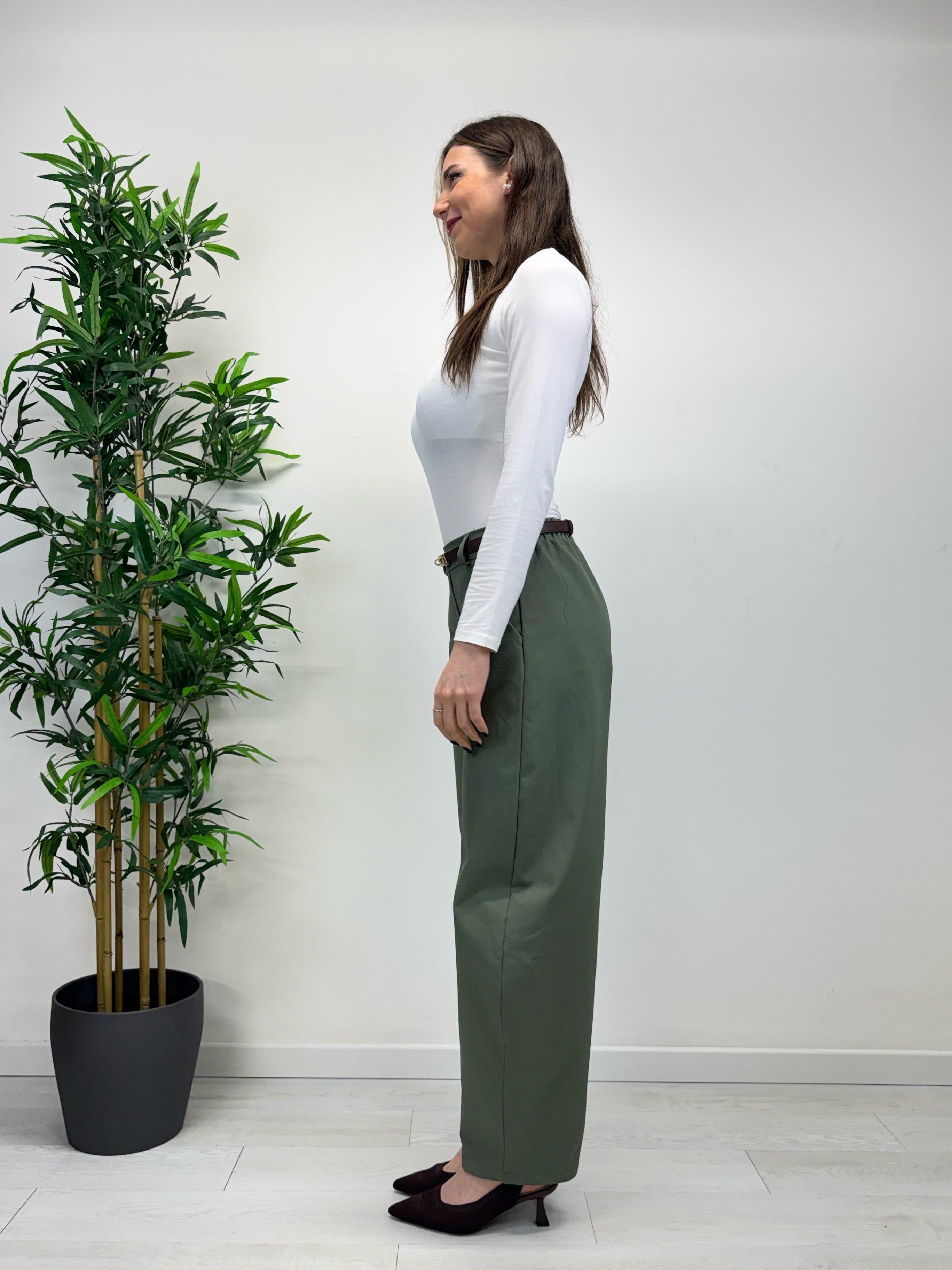 Pantaloni MERIDA verde militare
