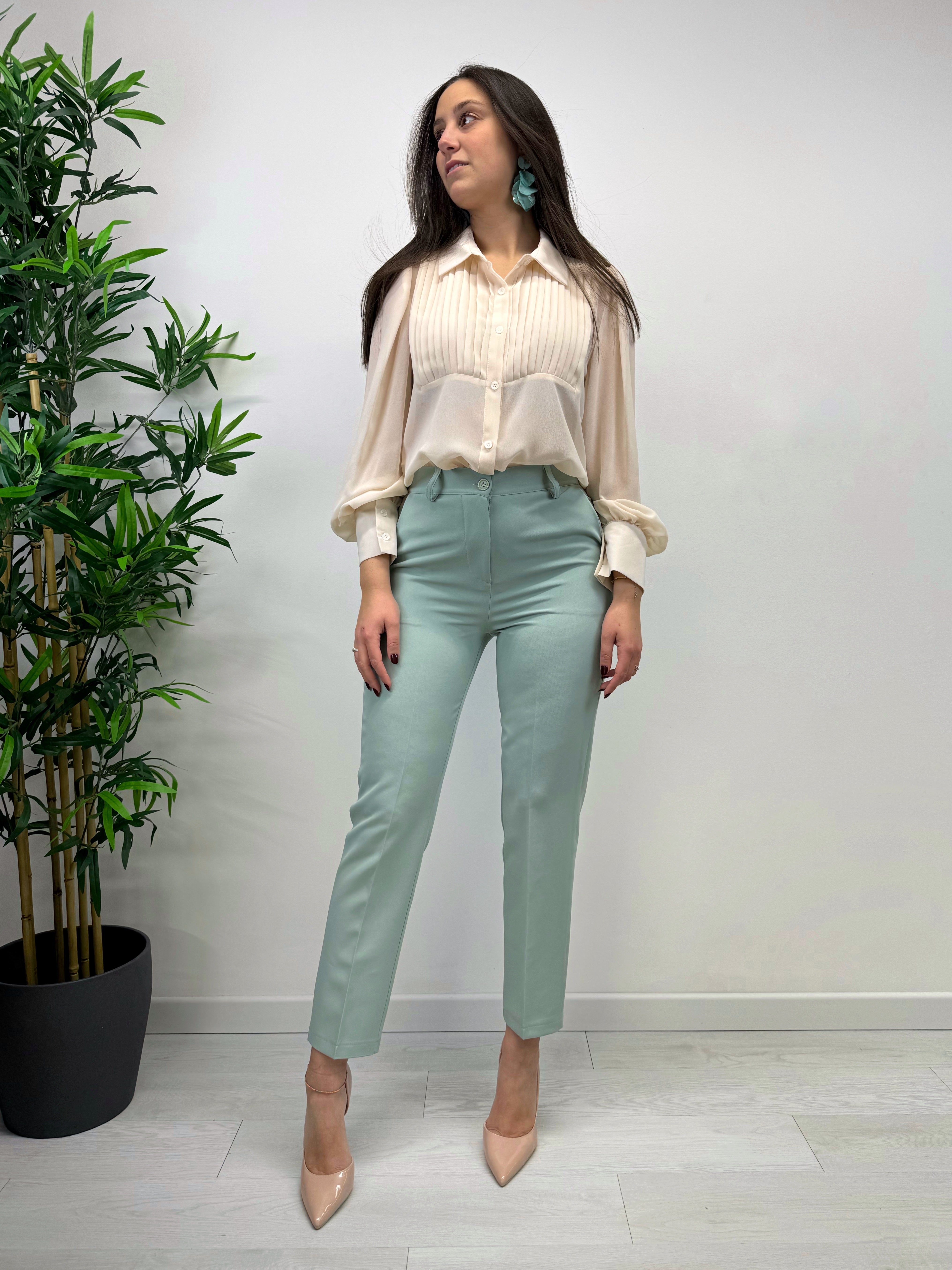 Pantaloni MARGARET salvia