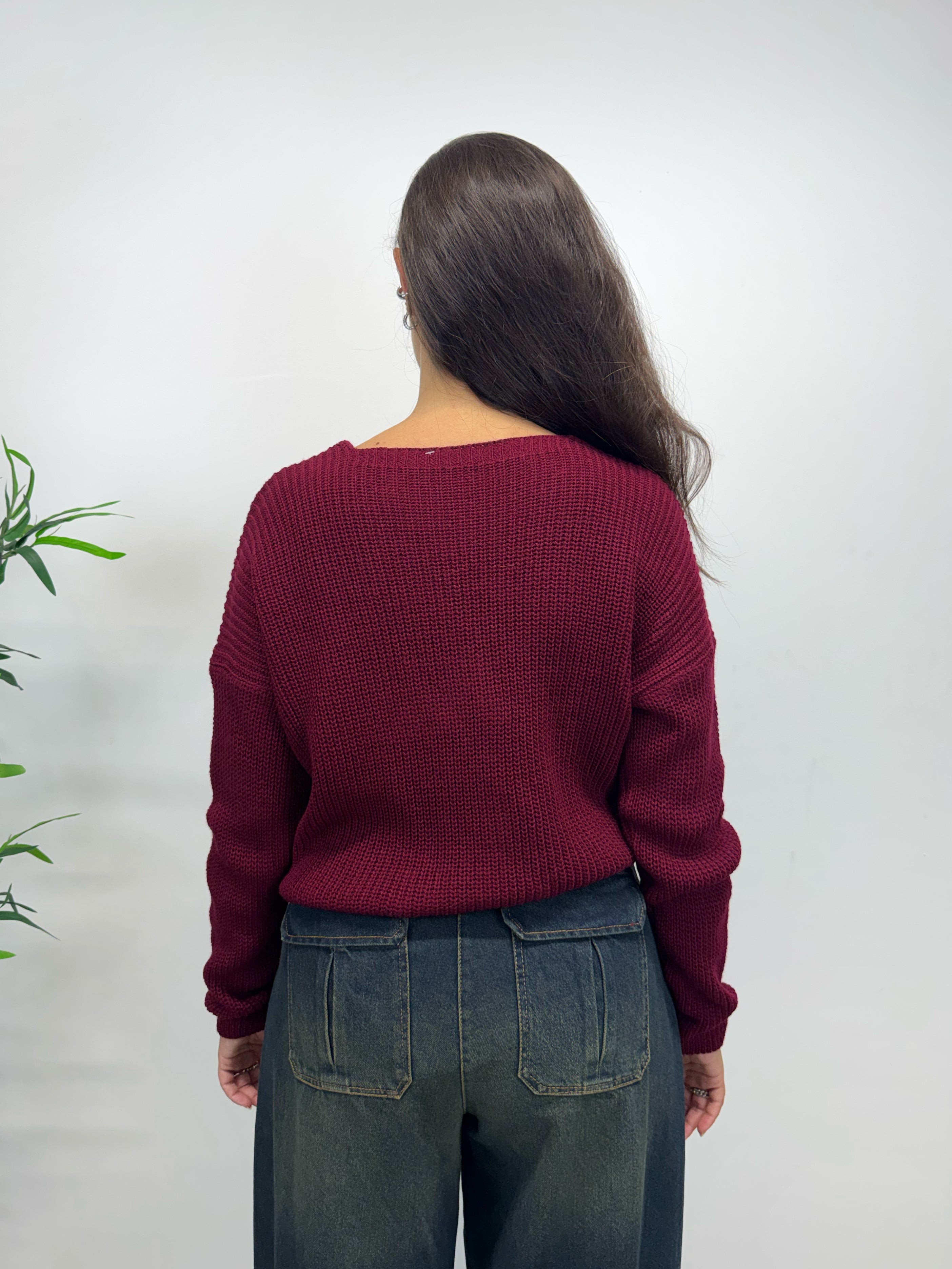 Cardigan basic con bottoni +colori