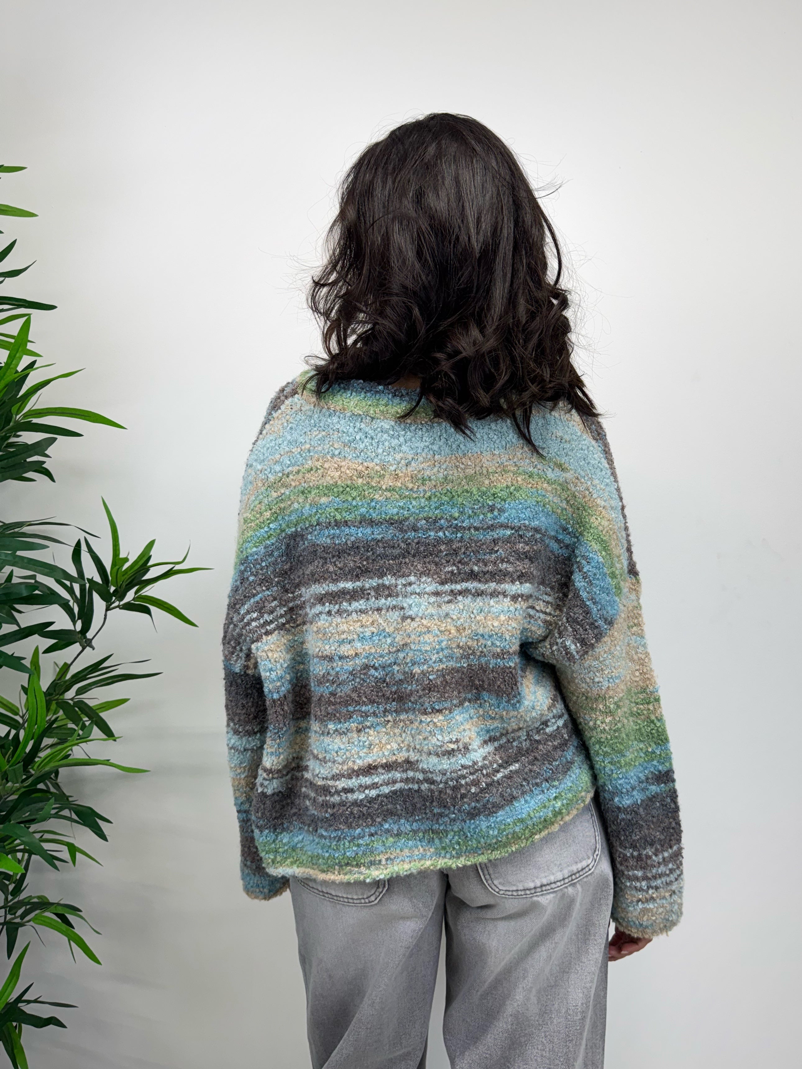 Maglioncino 70s grigio