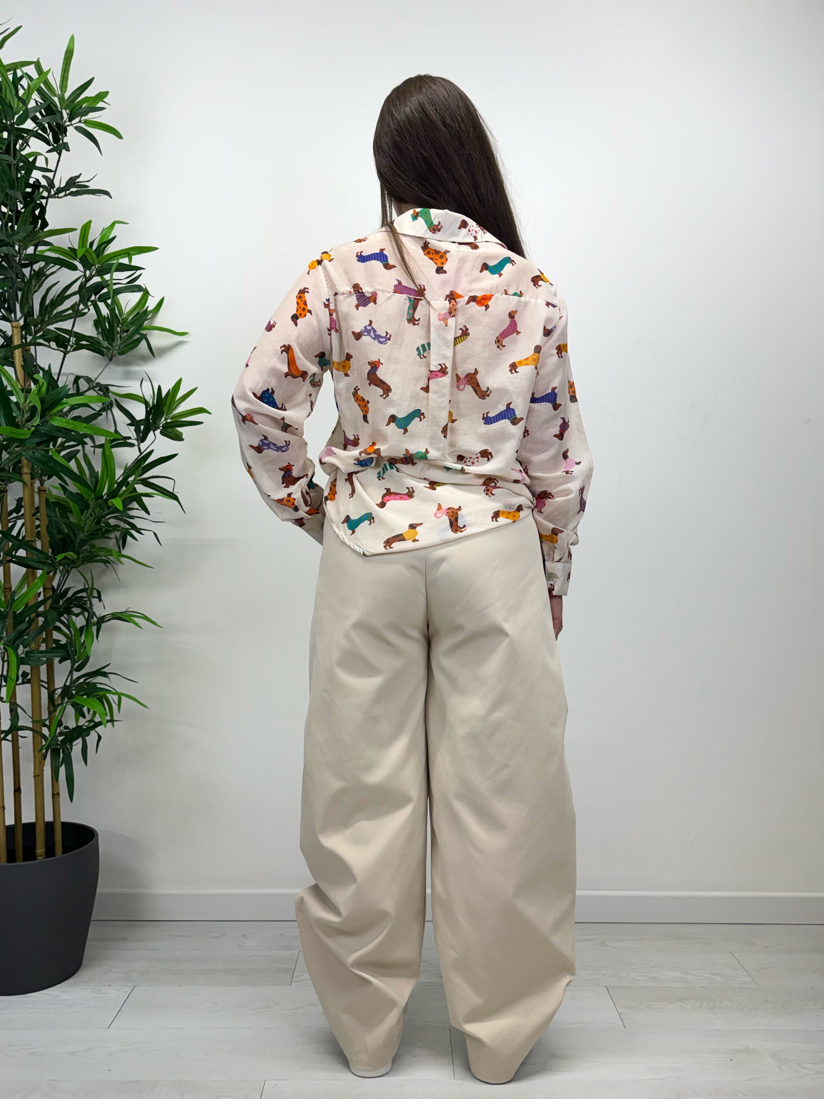 Pantaloni MERIDA beige