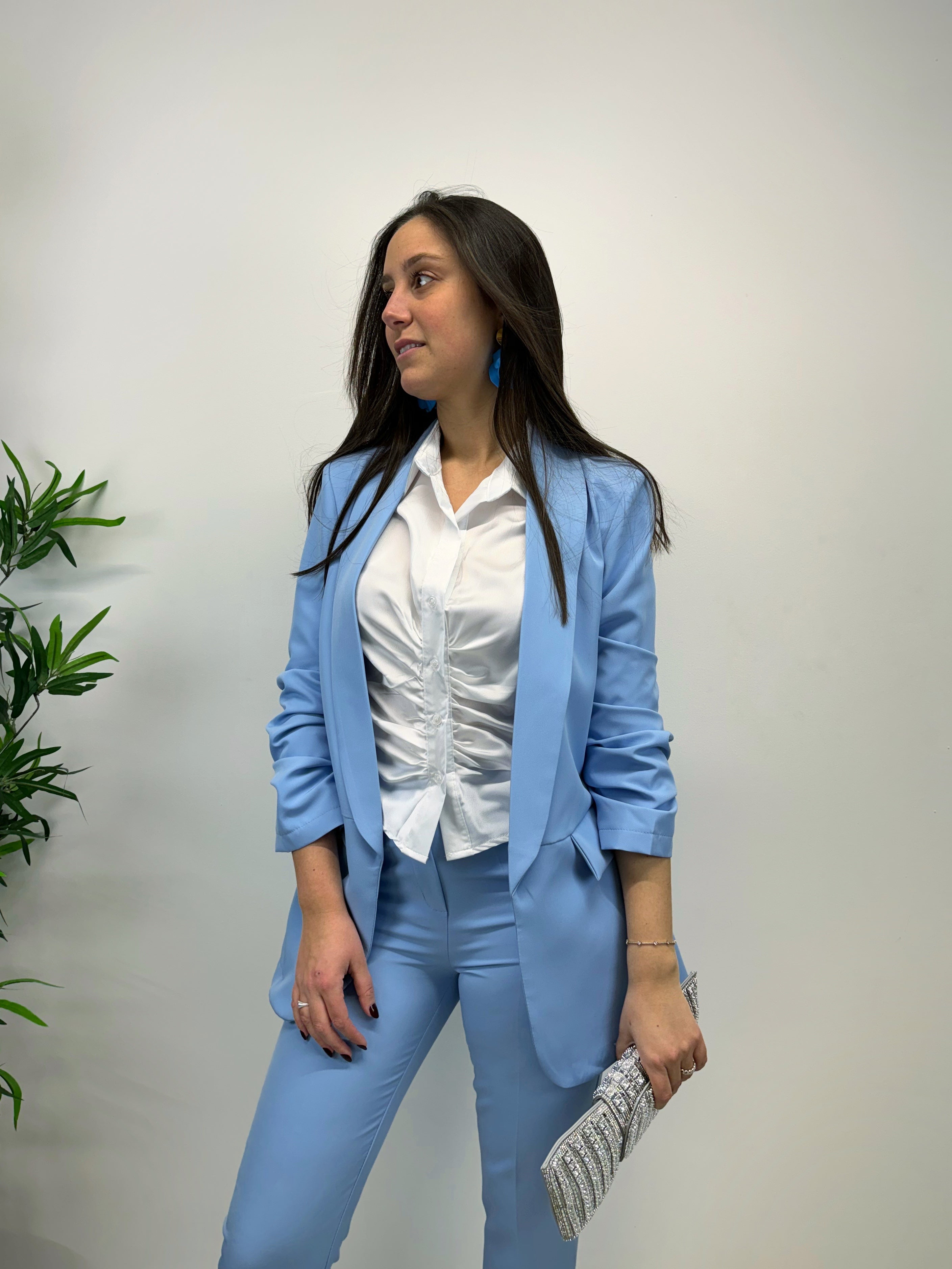 Blazer MARGARET celeste