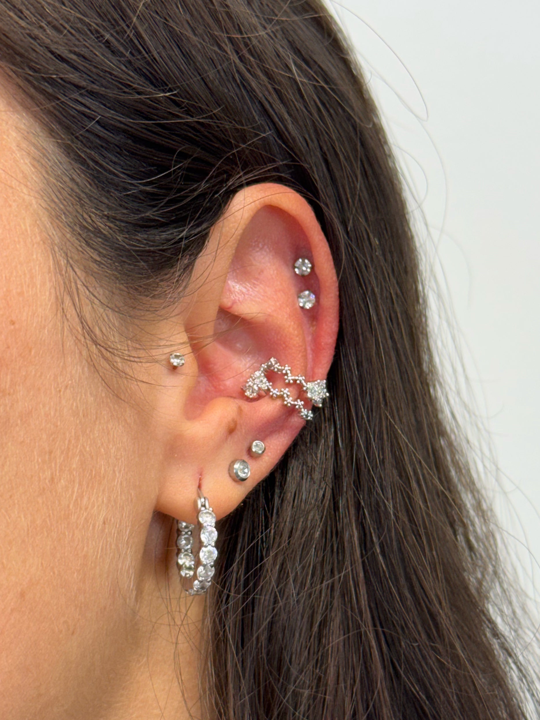 Ear cuff doppio +colori