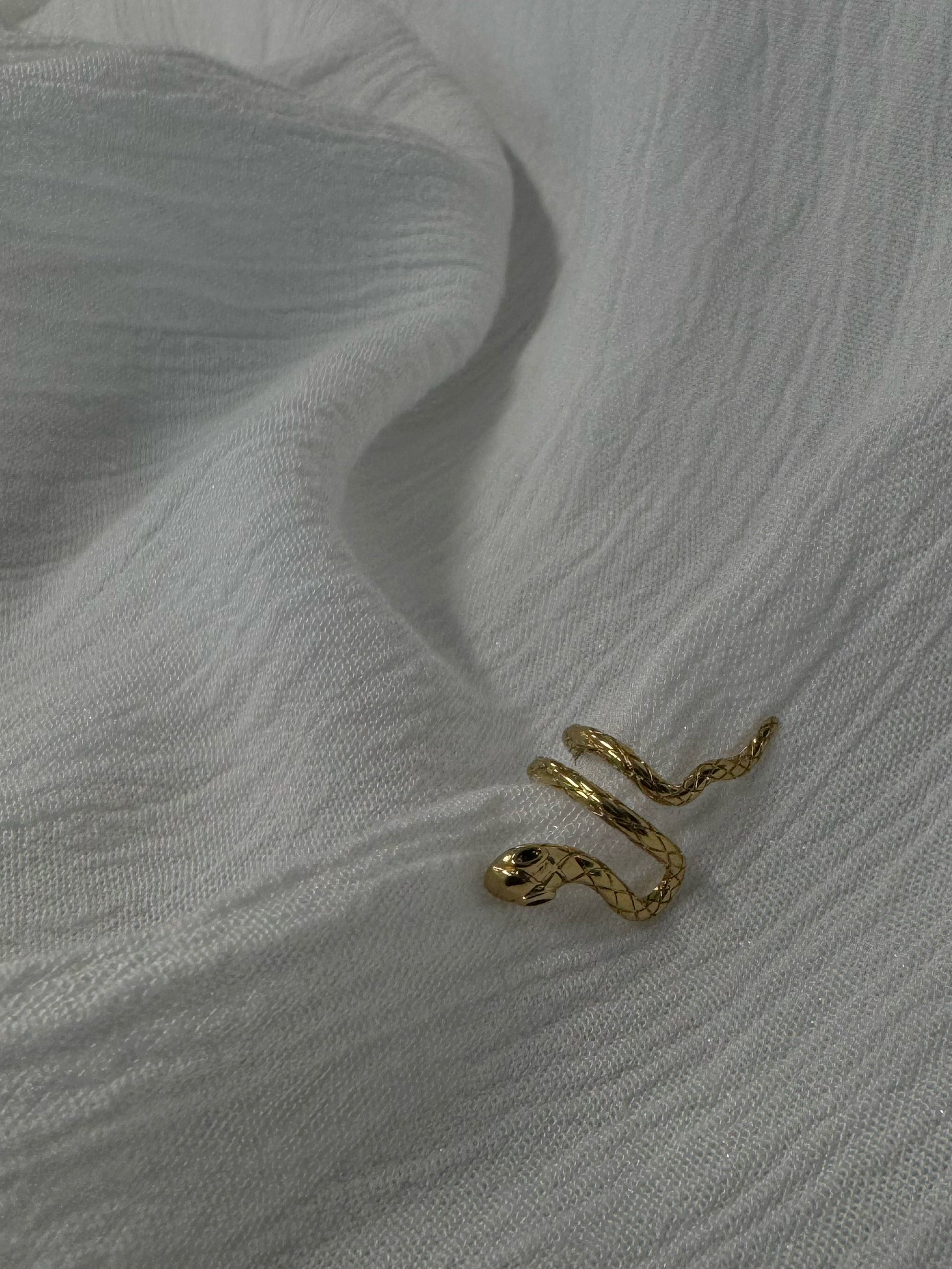 Ear cuff snake oro