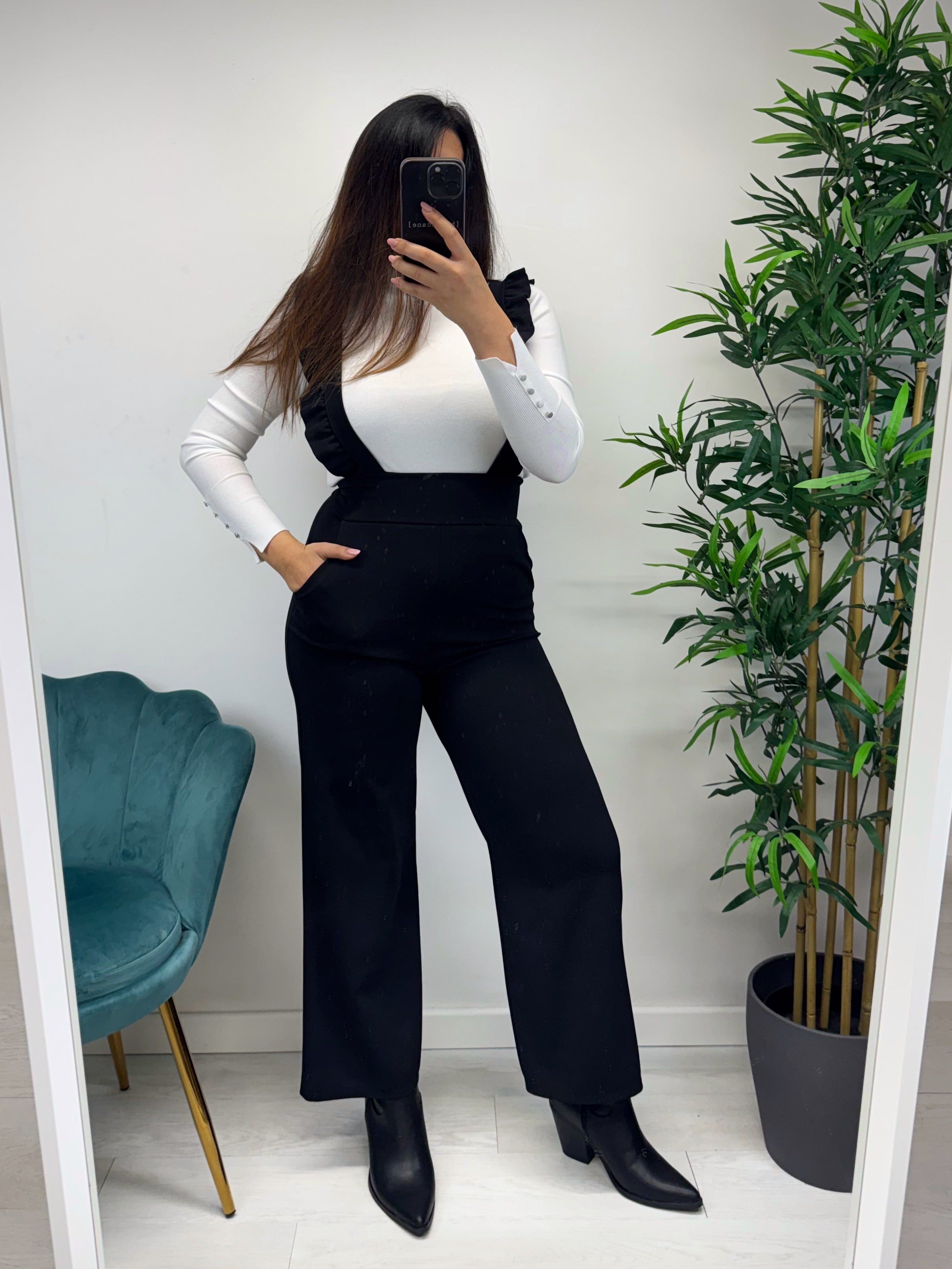 Salopette HURRICANE nera