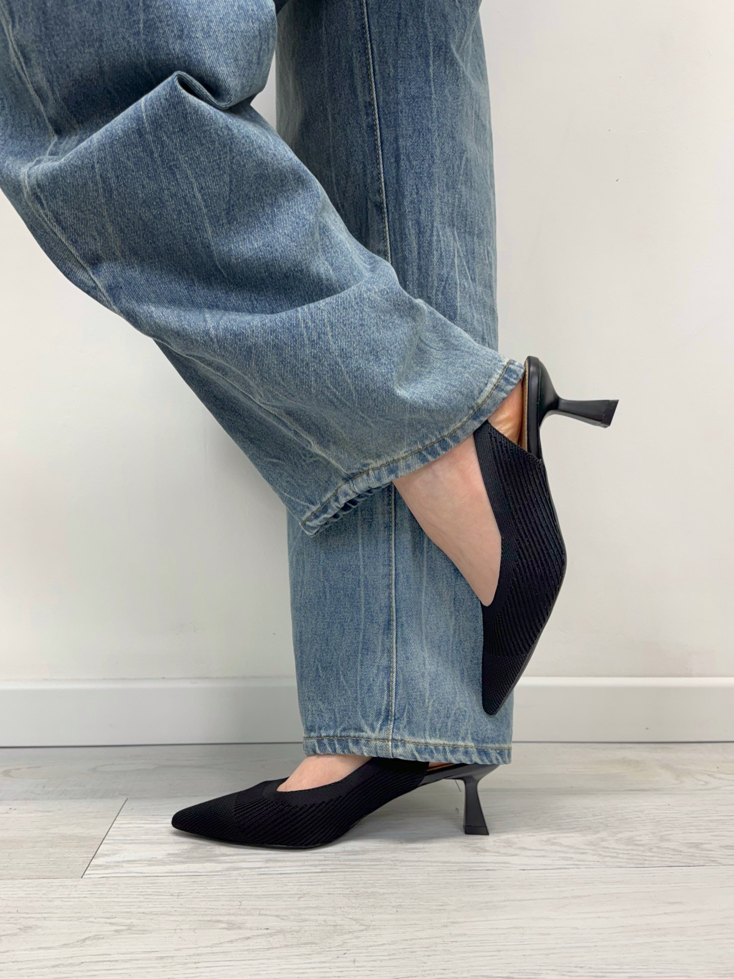 Slingback CASSIOPEA nero