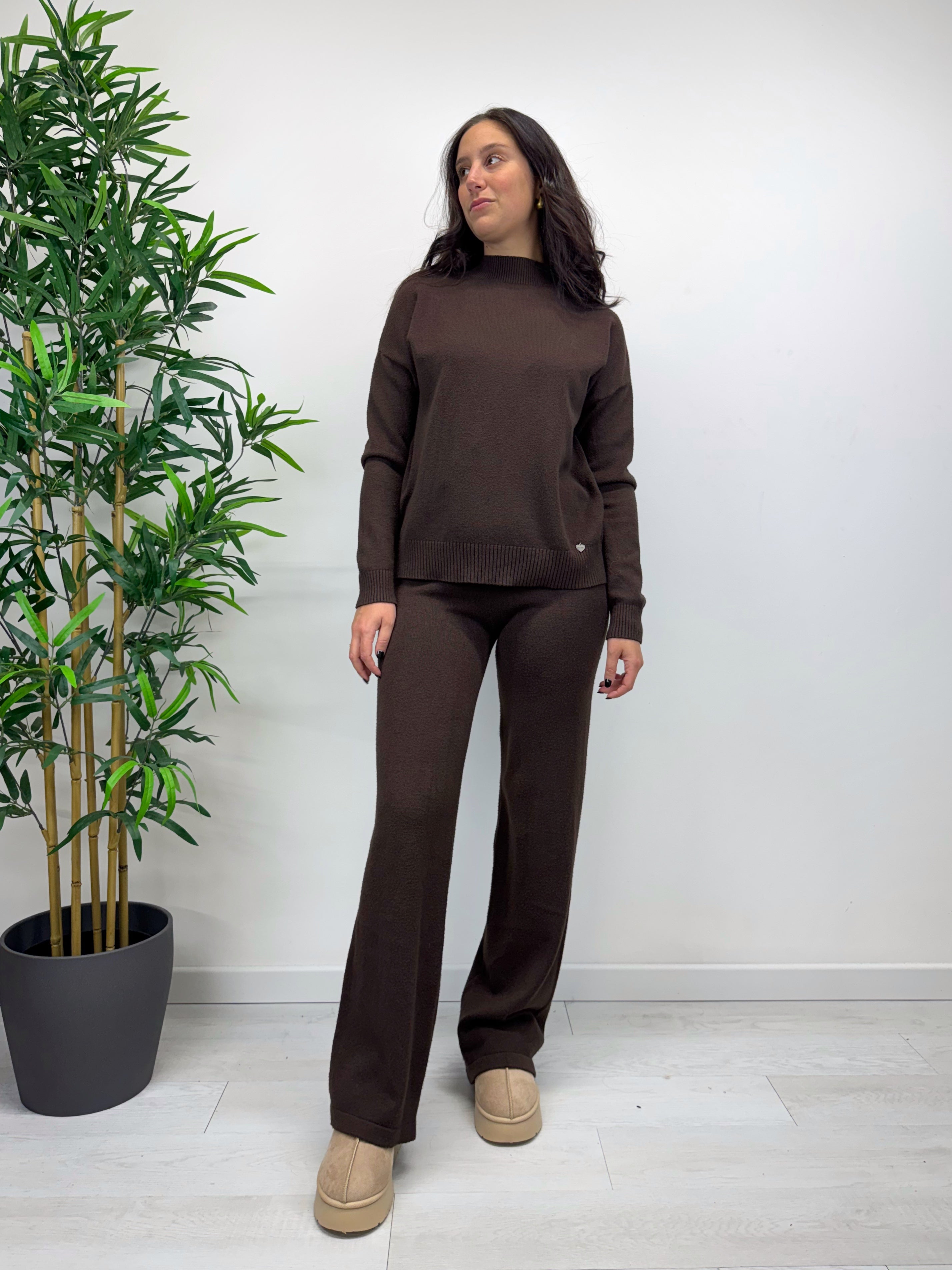 Twin set TRACE caffè