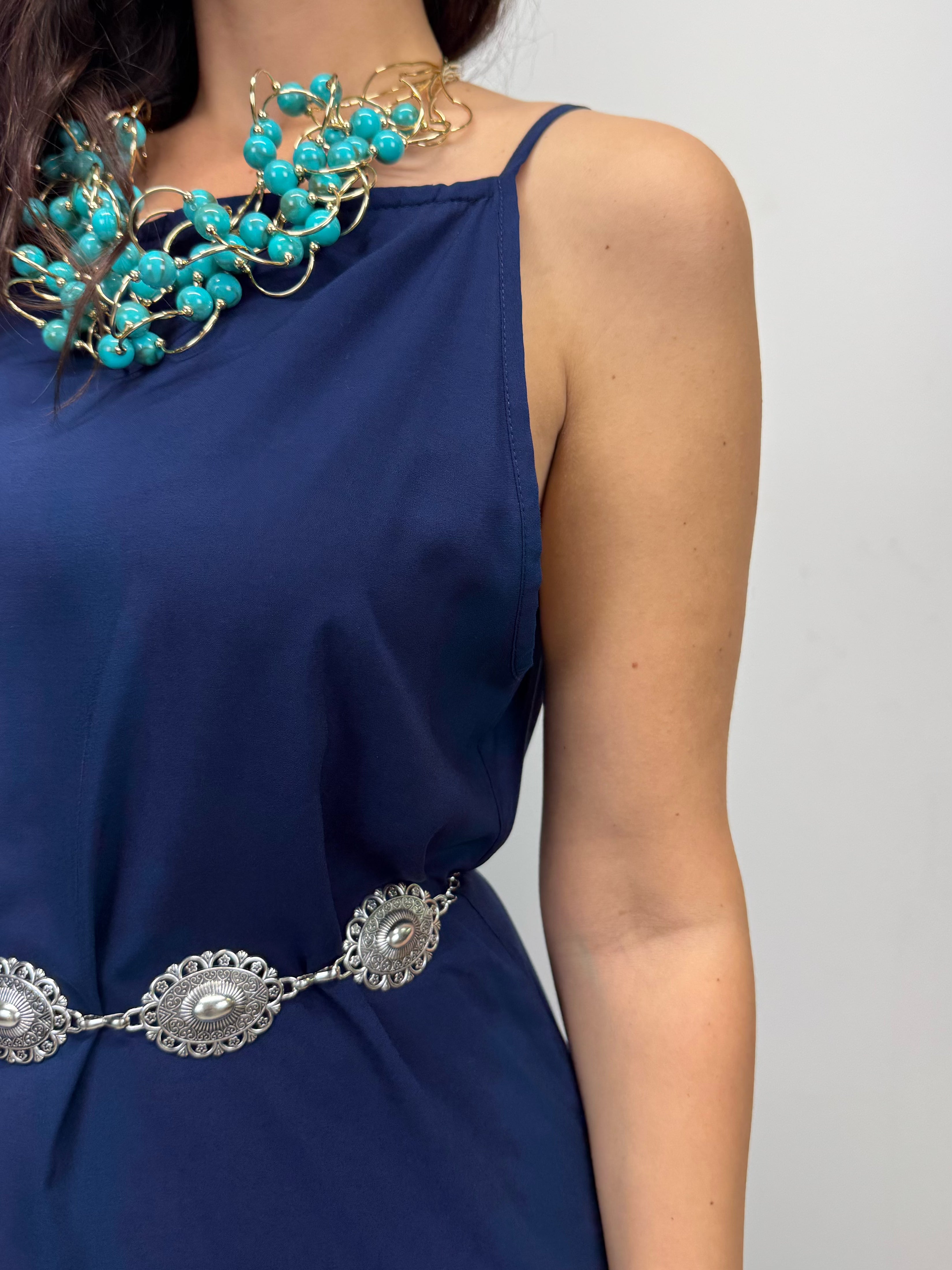 Abito GISELLE blu navy