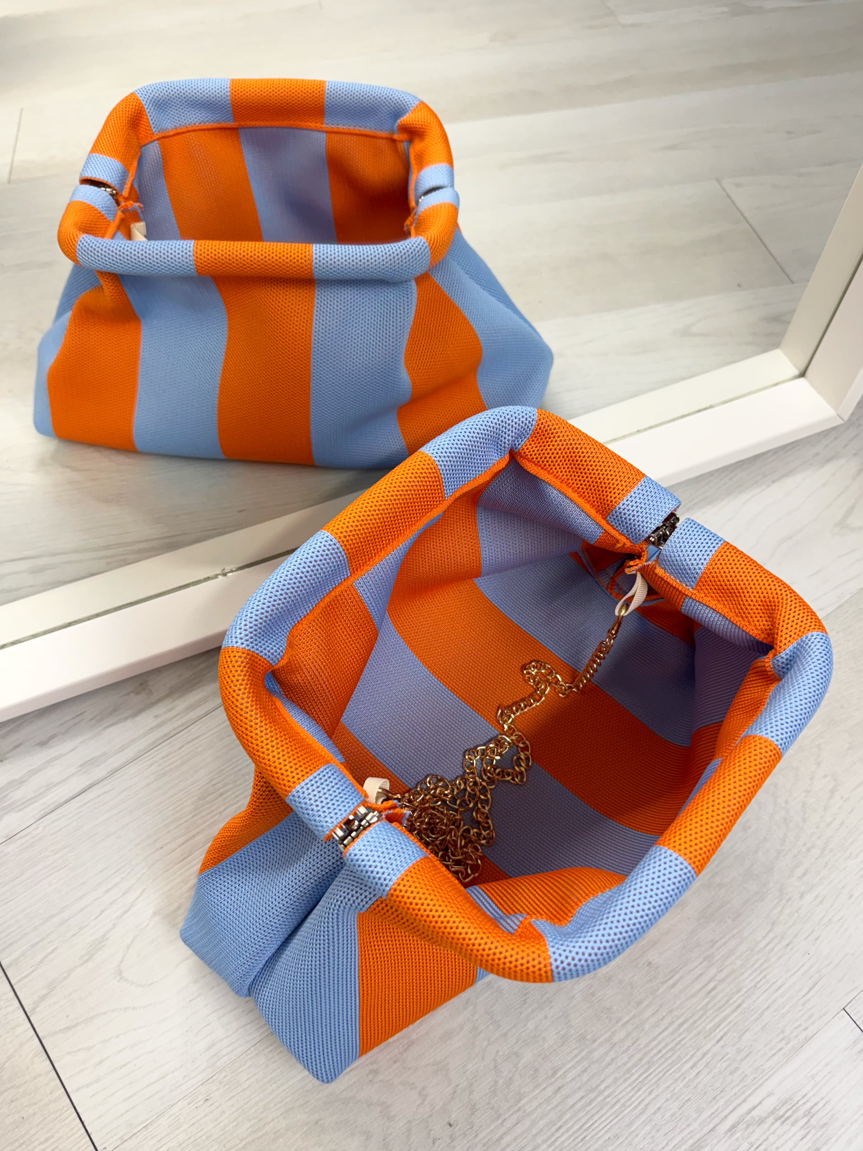 Pouch bag STRIPES +colori