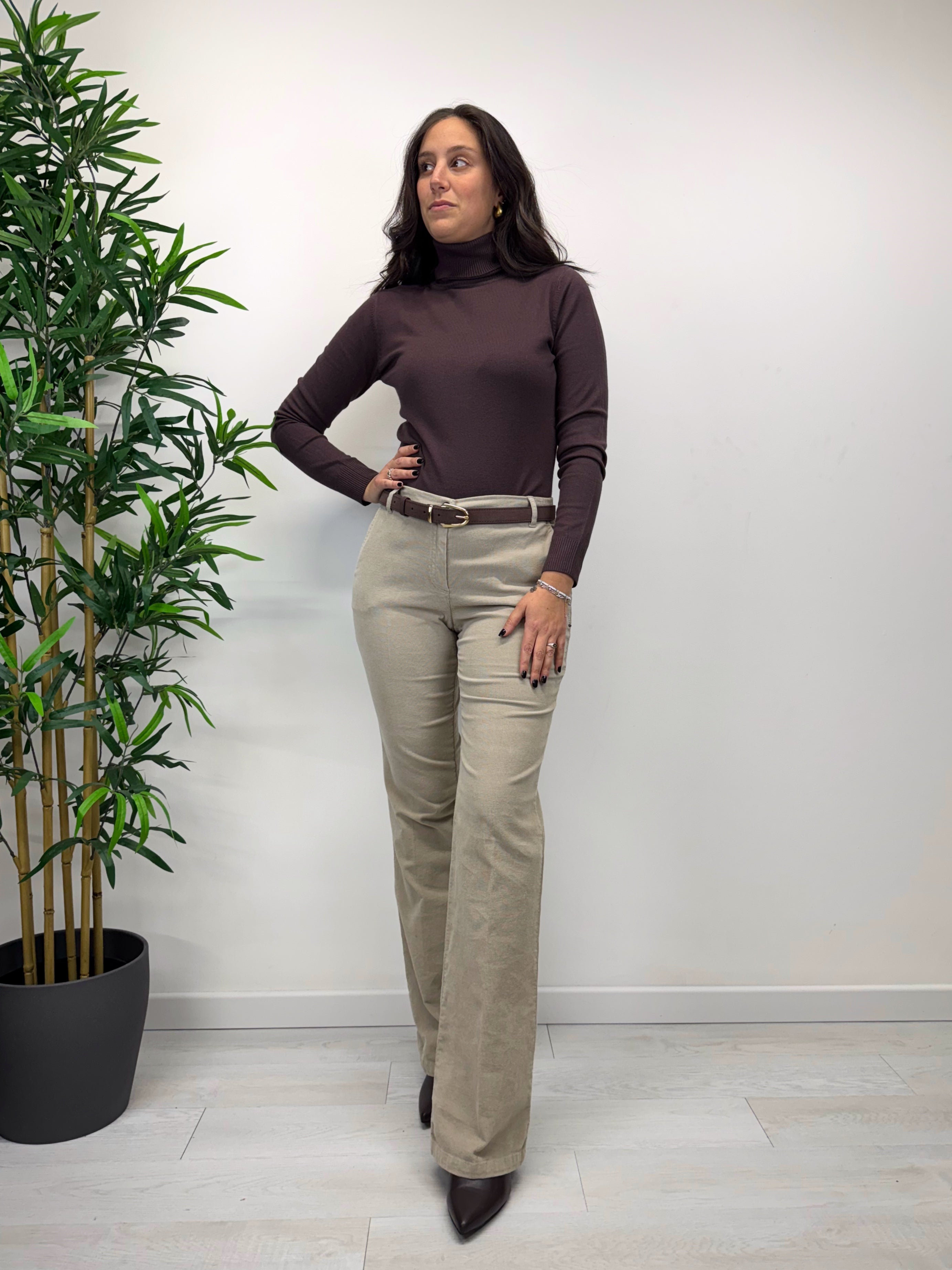 Pantaloni VICTORIA beige