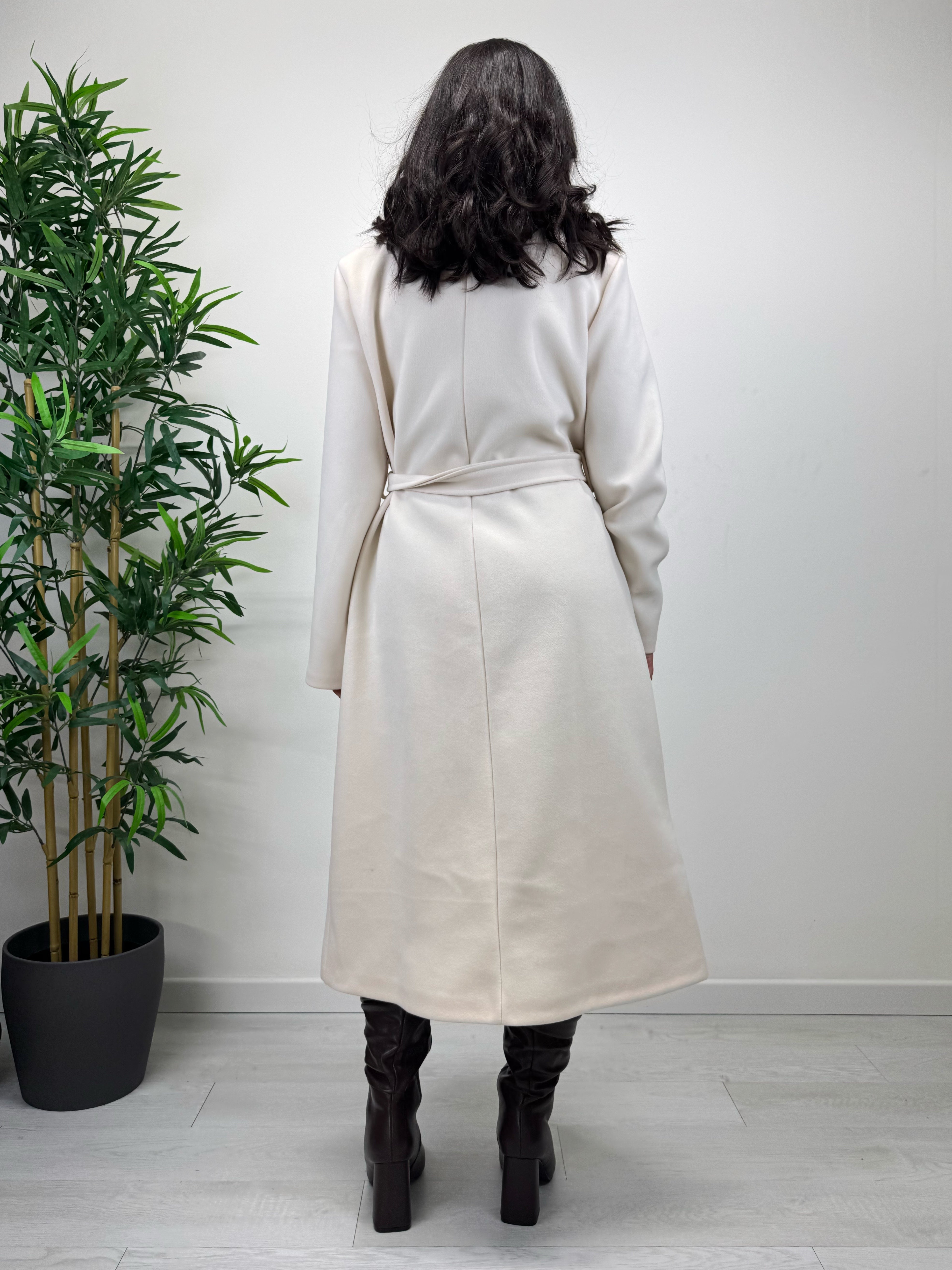 Cappotto DAFNE panna