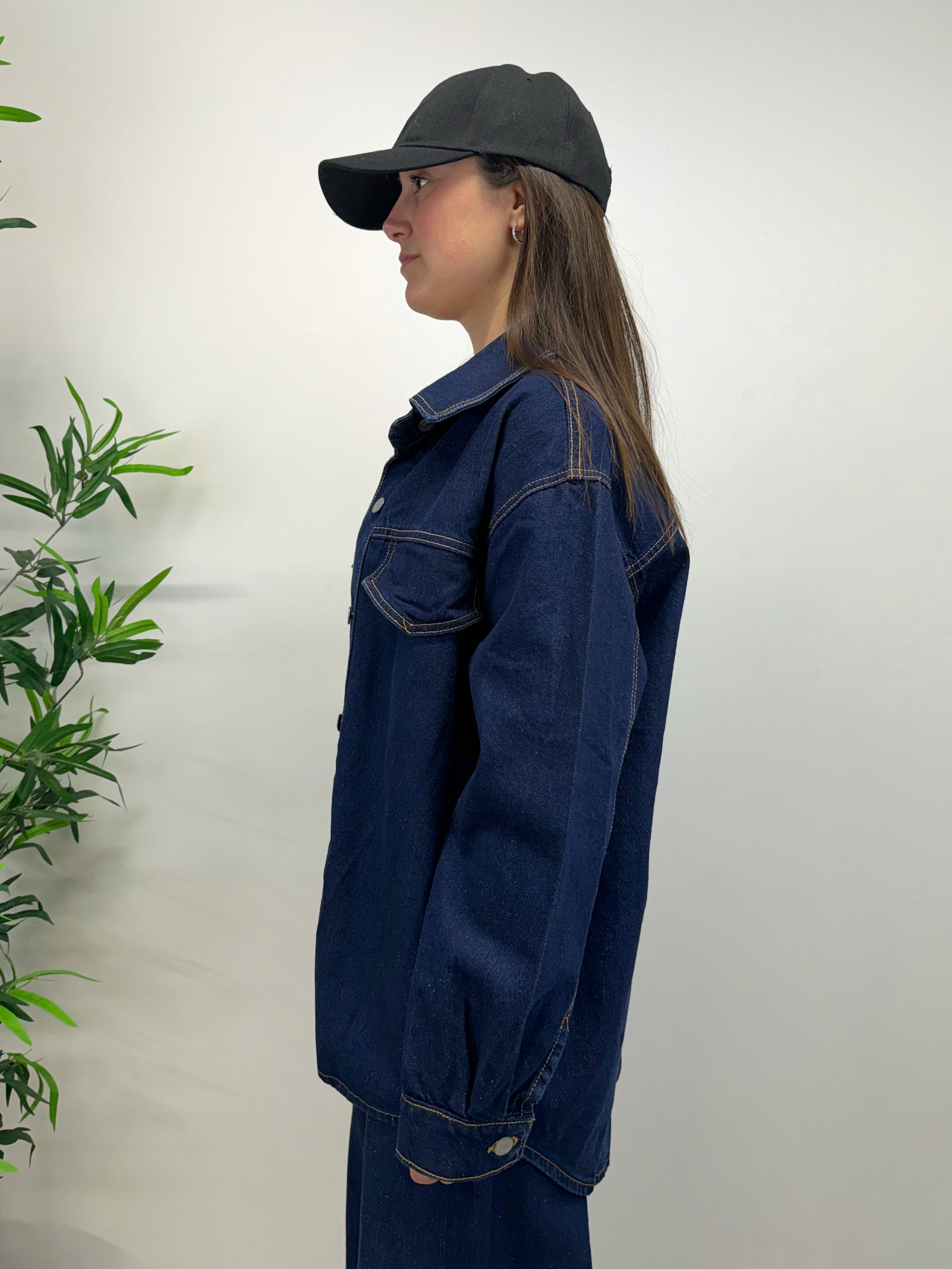 Completo denim scuro