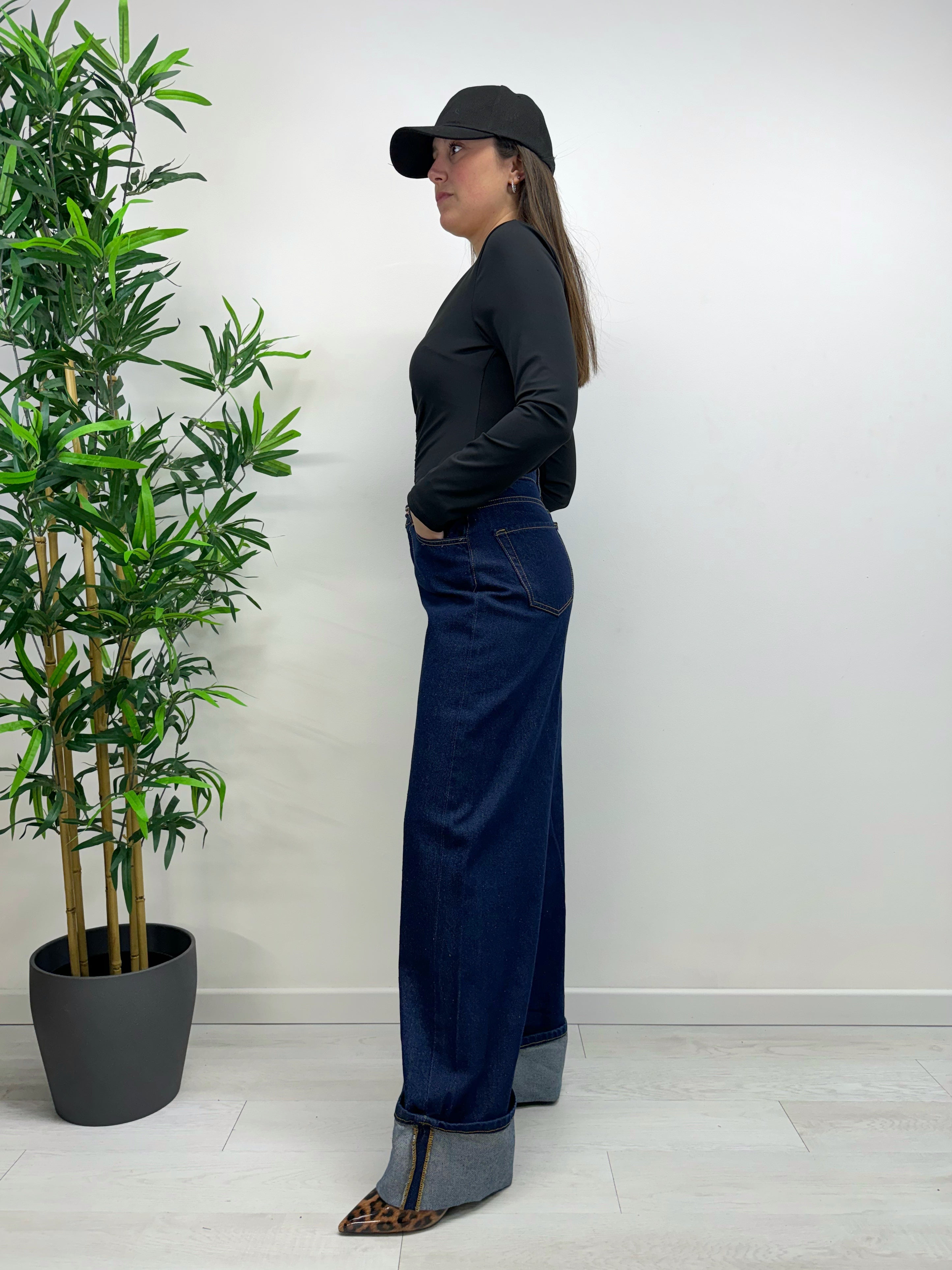 Completo denim scuro