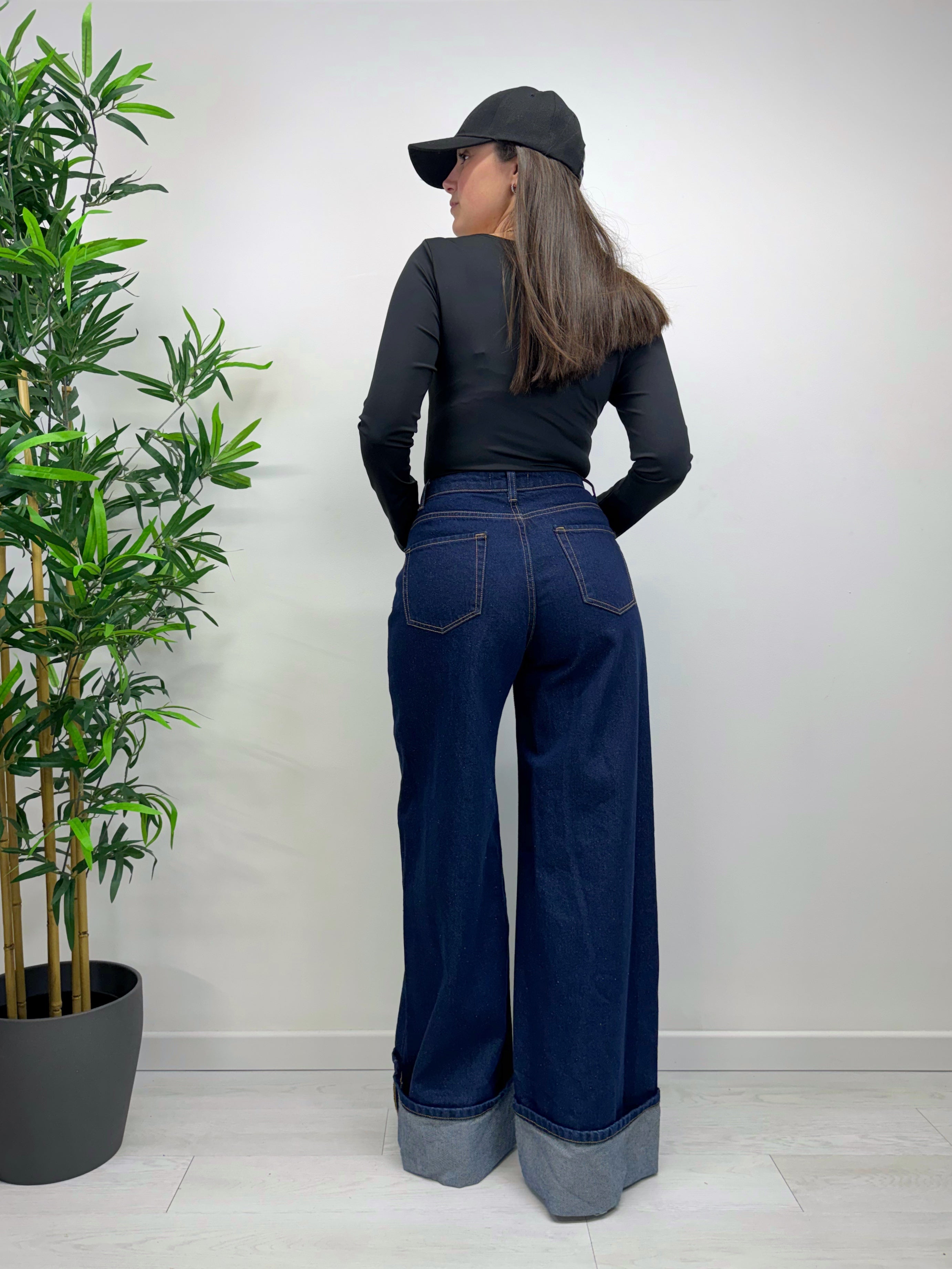 Completo denim scuro