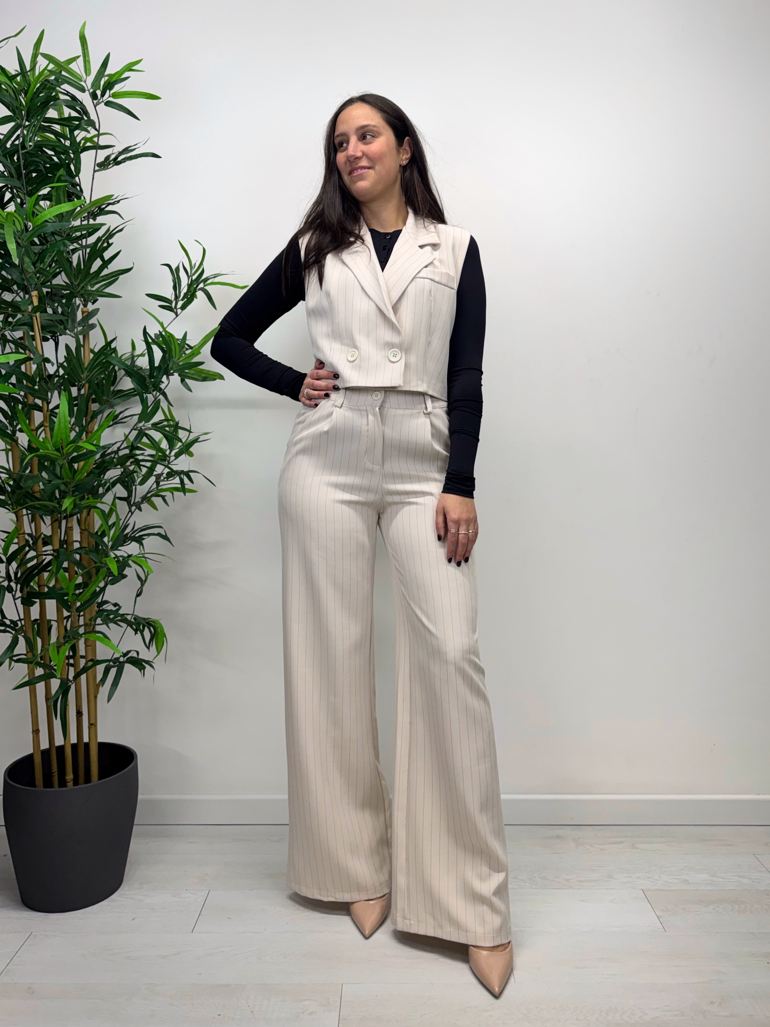 Twin-set MEGAN sabbia