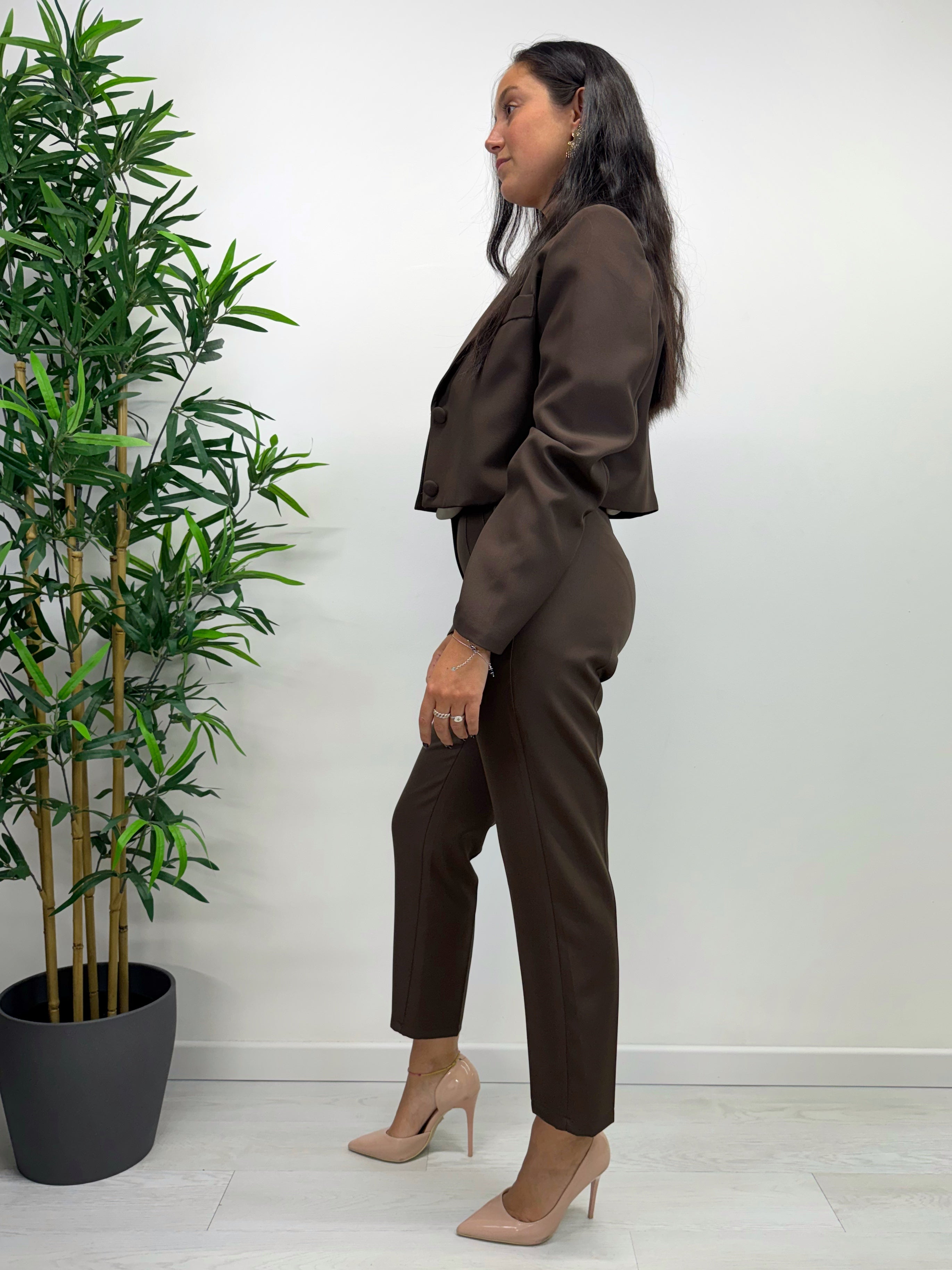 Giacca crop CLASSY +colori