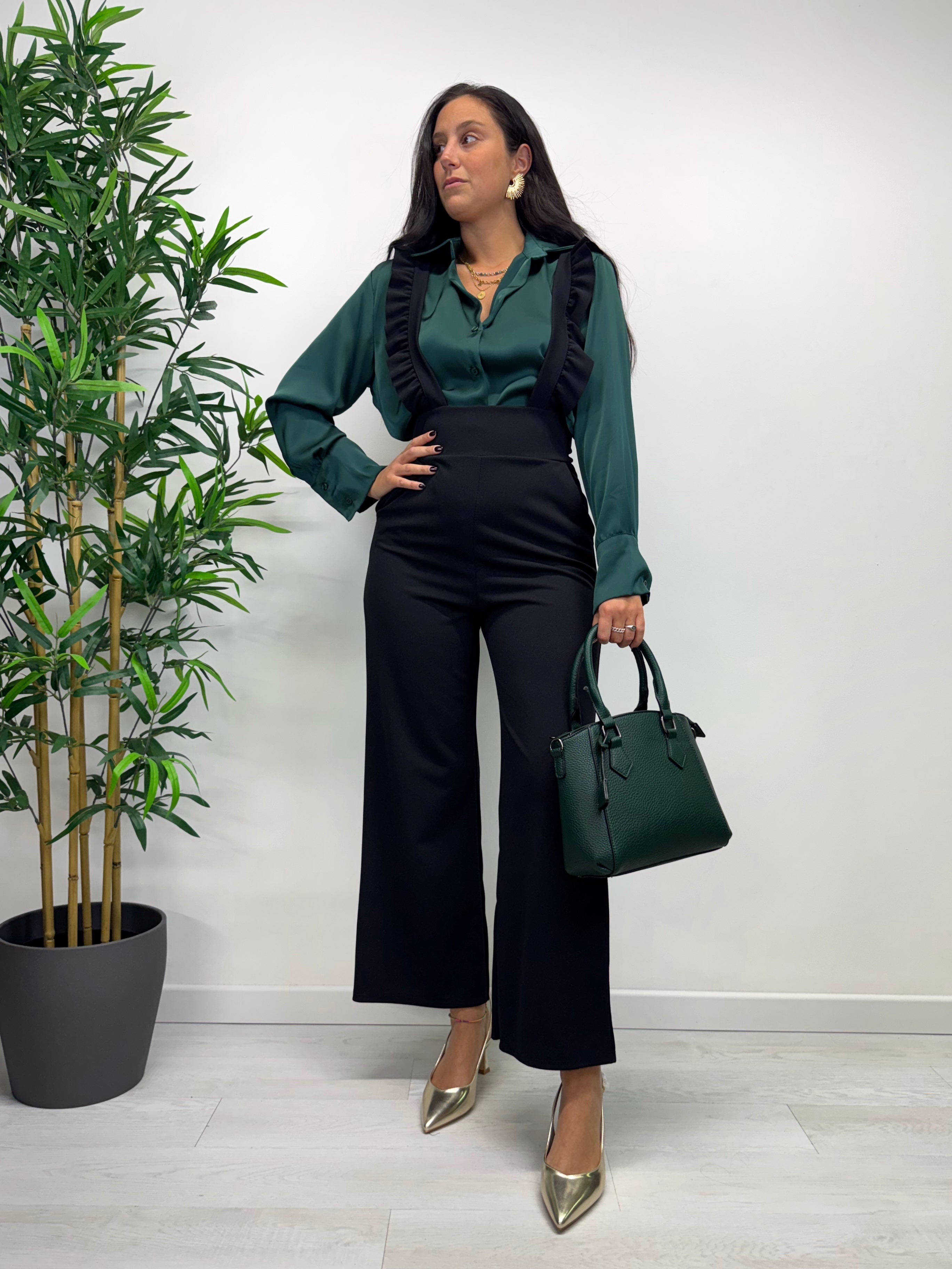 Salopette HURRICANE nera