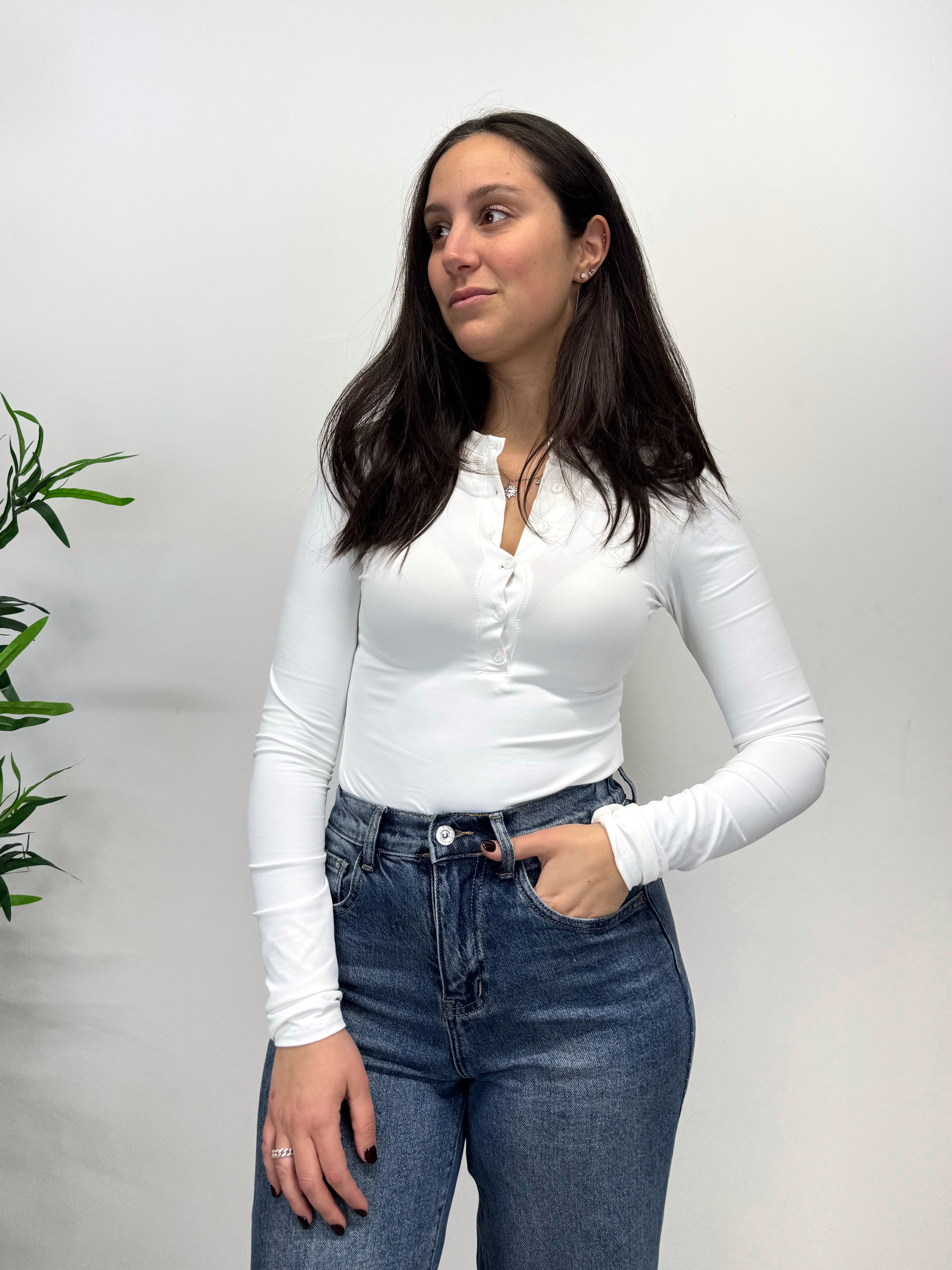 Top manica lunga +colori