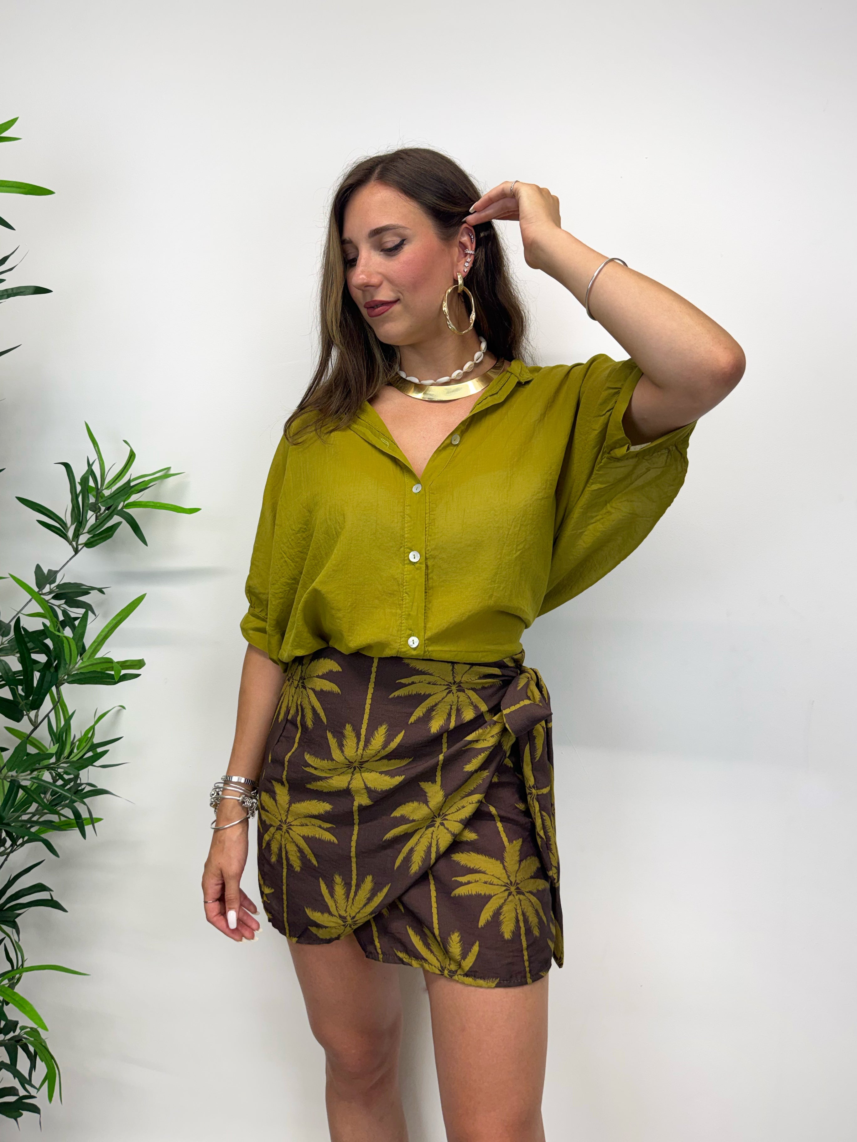 Camicia MERIDA kiwi