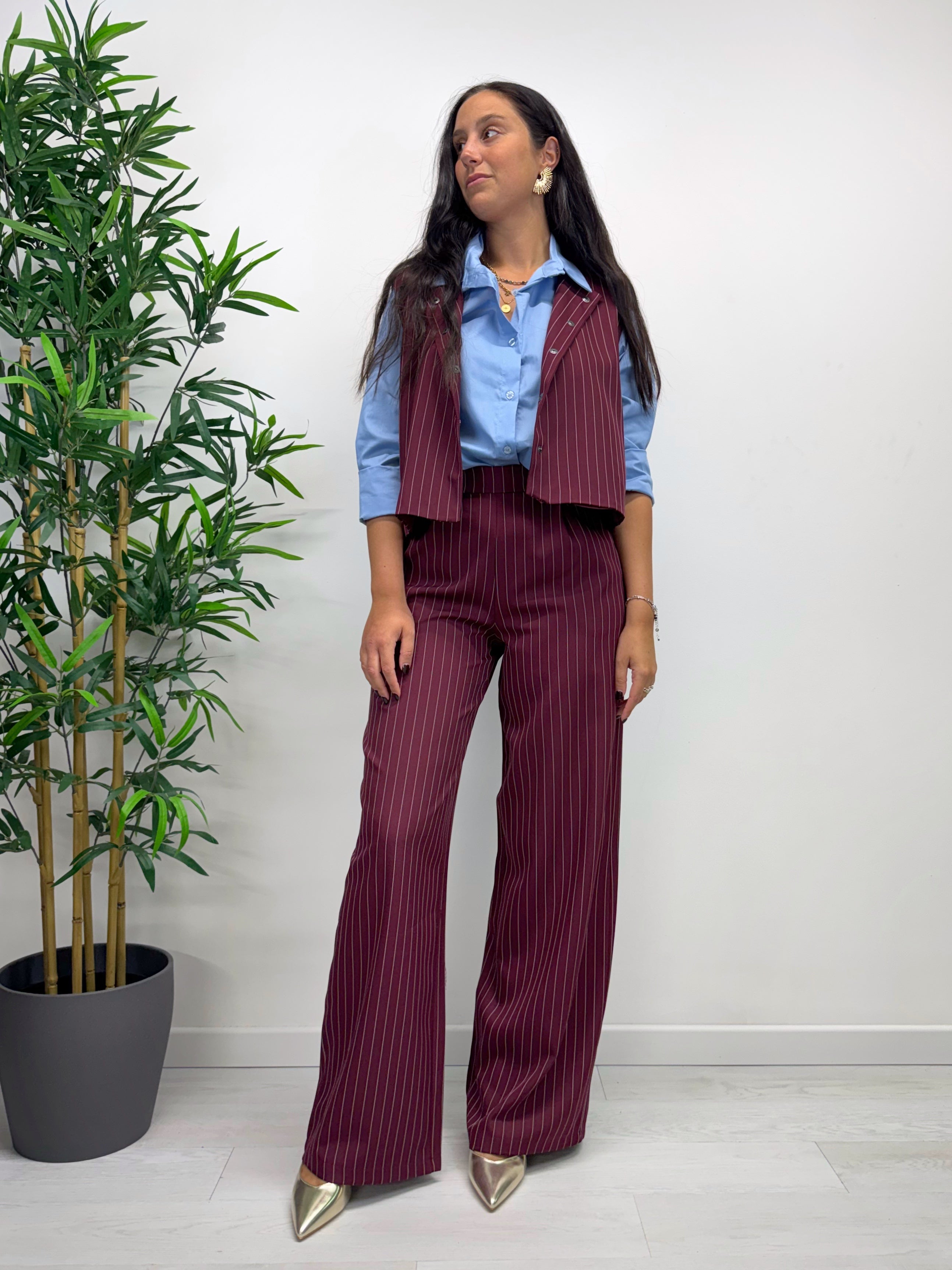 Gilet crop NY vino