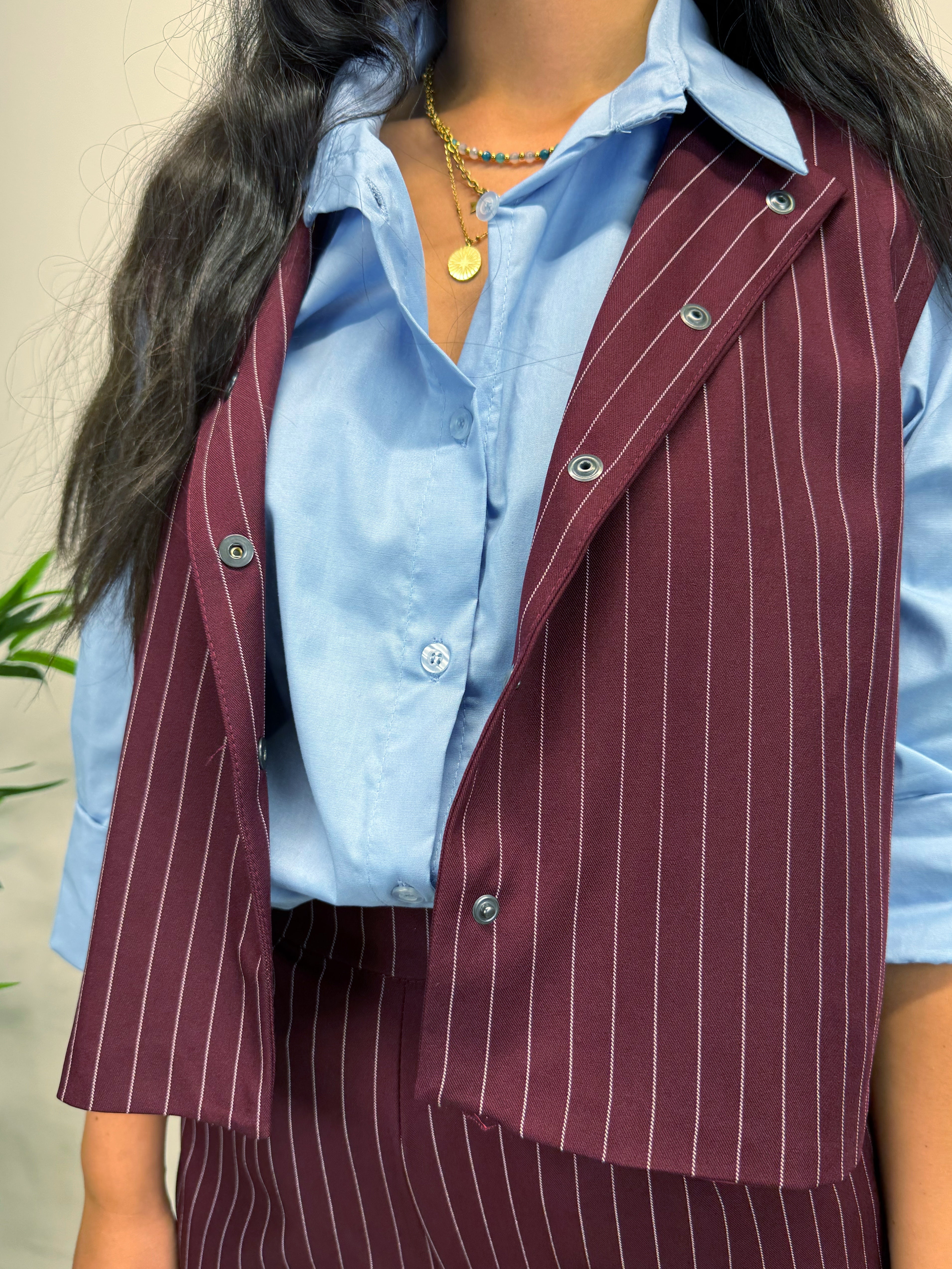 Gilet crop NY vino