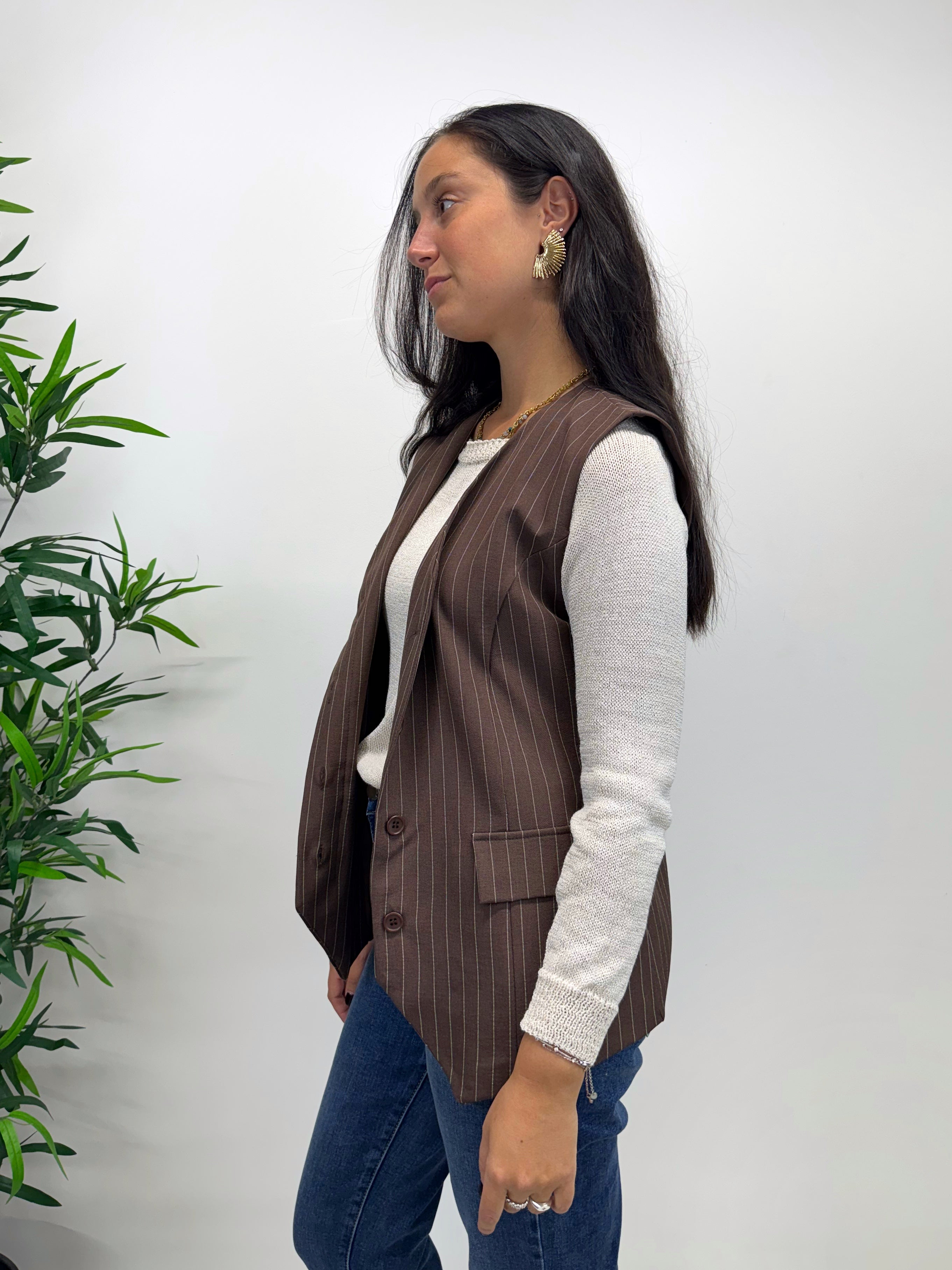 Gilet over NY cioccolato
