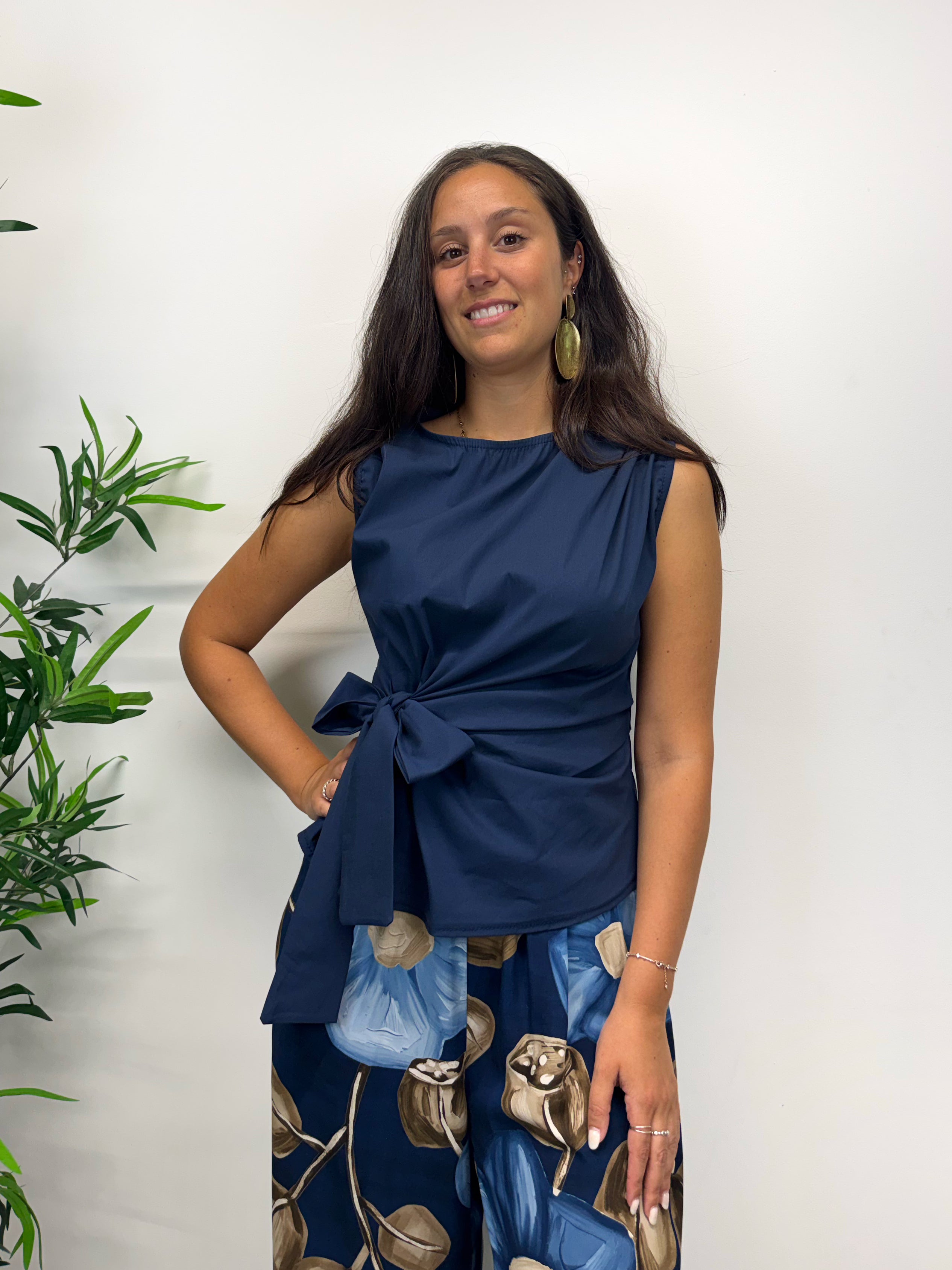 Top con fiocco +colori
