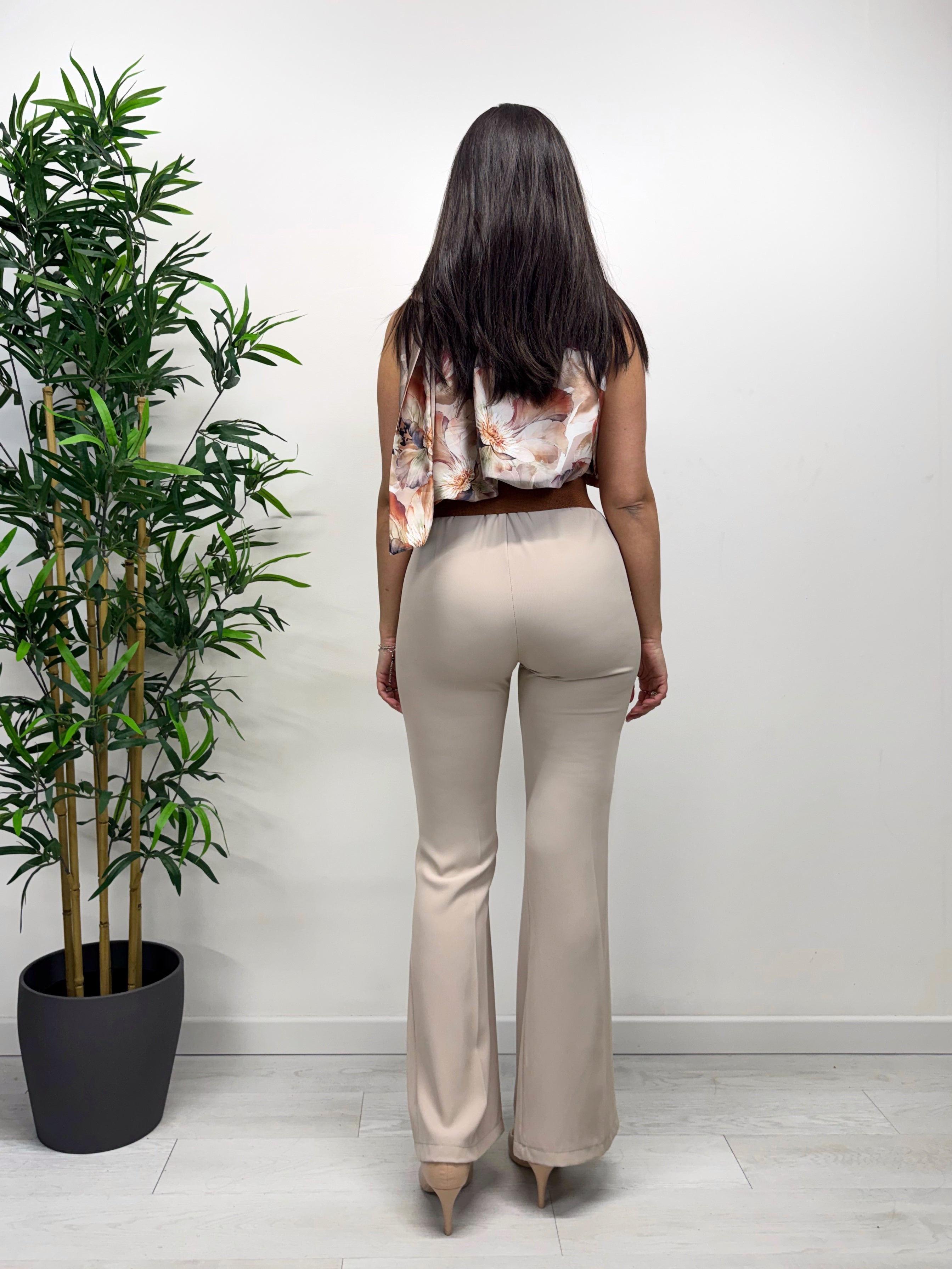 Pantaloni MABEL beige
