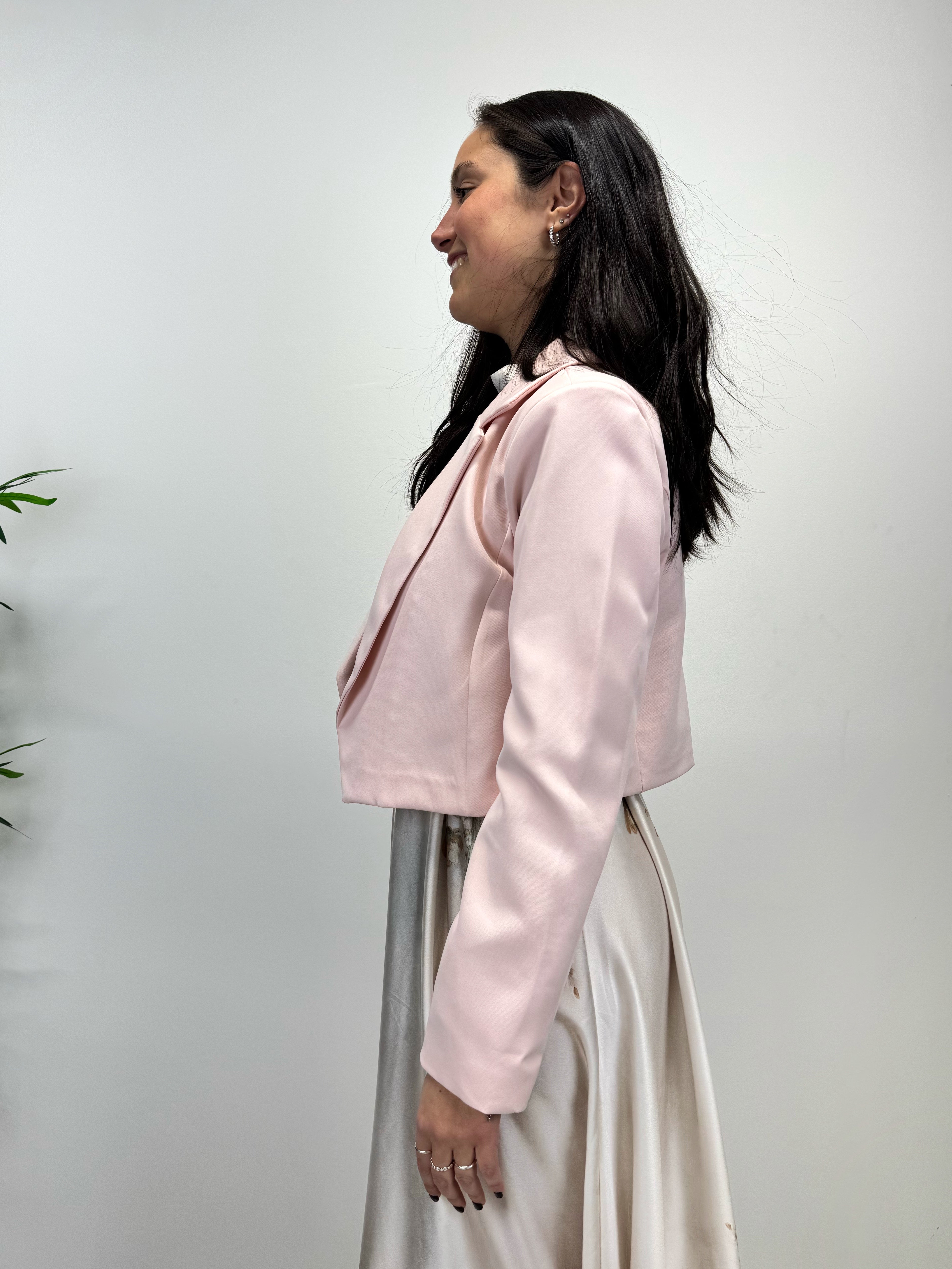 Blazer crop ROMANCE +colori