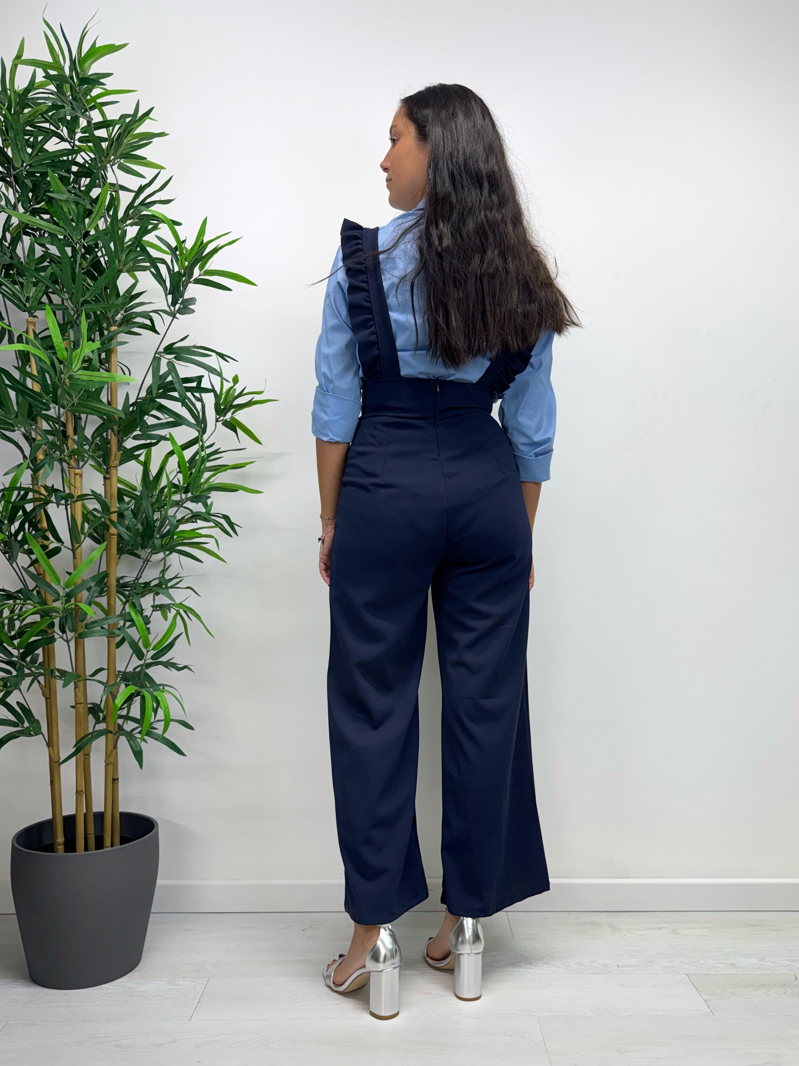 Salopette HURRICANE blu navy